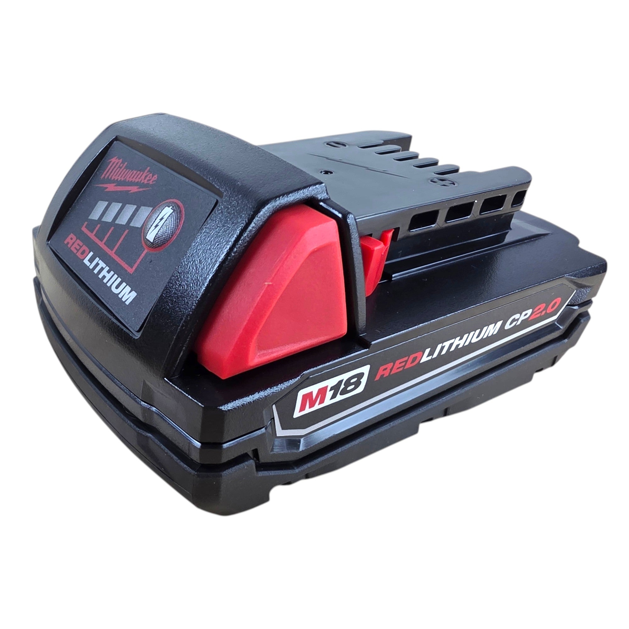 Milwaukee (48-11-1820) M18 18-Volt 2.0 Ah Lithium-Ion Compact Battery - genuine, brand new in secure, non-retail packaging
