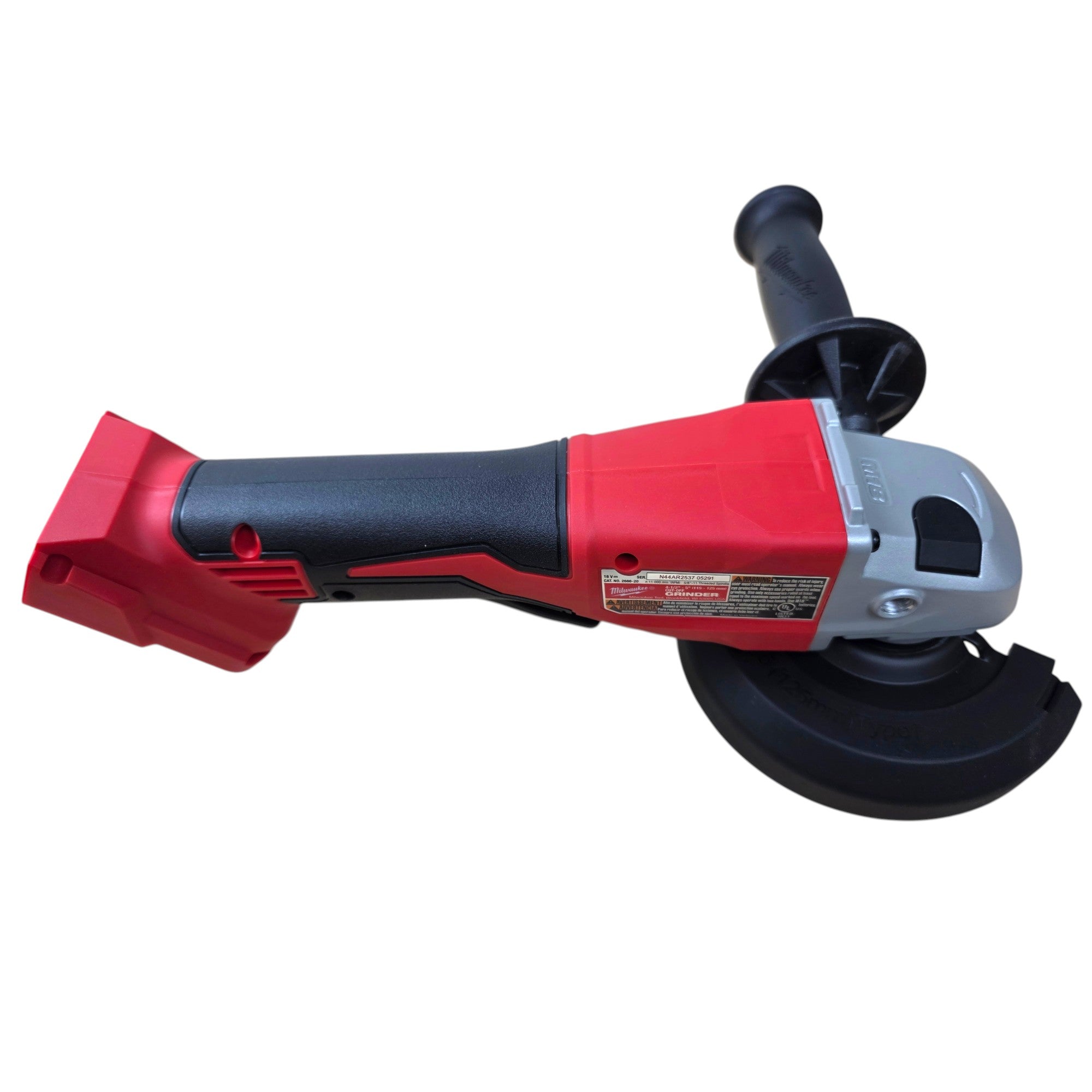 Milwaukee (2686-20) M18 18V Lithium-Ion Brushless Cordless 4-1/2 in./5 in. Grinder w/Paddle Switch - genuine, brand new in secure, non-retail packaging