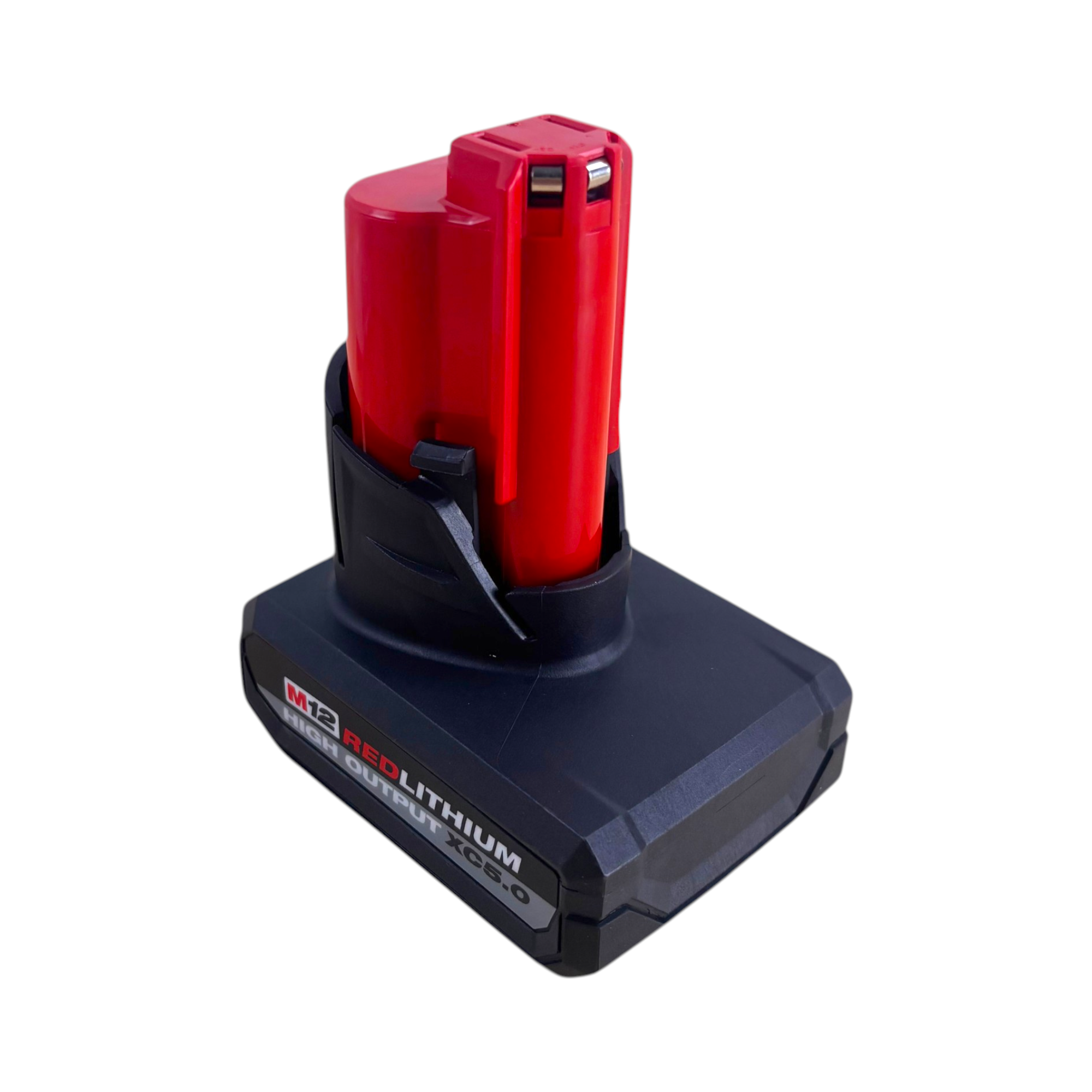 Milwaukee (48-11-2450) M12 12-Volt Lithium-Ion XC High Output 5.0 Ah Battery Pack - genuine, brand new in secure, non-retail packaging