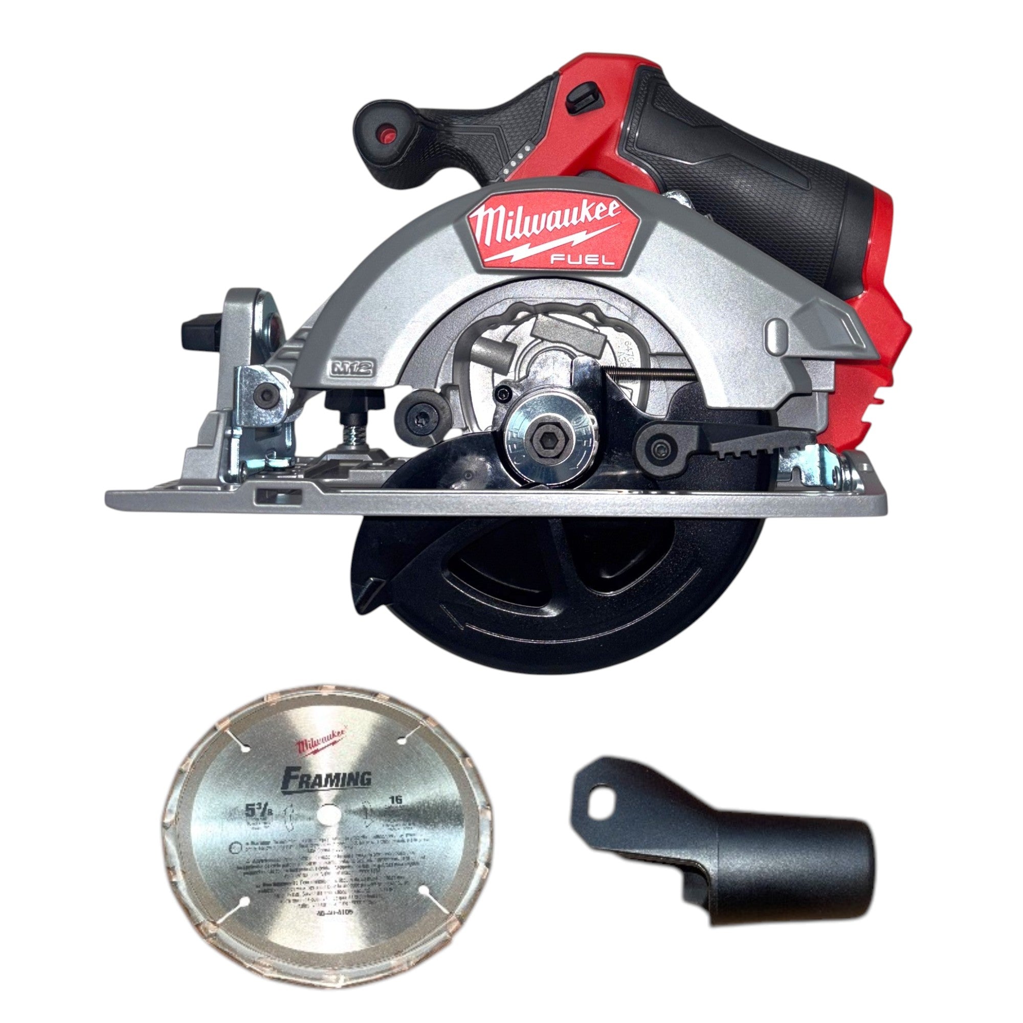 Milwaukee (2521-20) M12 FUEL 12V Lithium-Ion Brushless 5-3/8 in. Cordless Circular Saw - genuine, brand new in secure, non-retail packaging