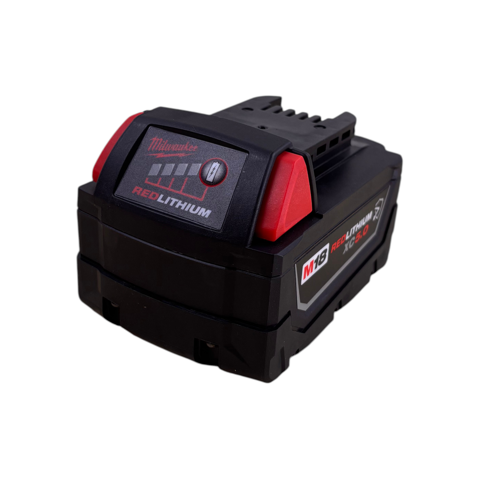 Milwaukee (48-11-1850R) M18 18-Volt 5.0 Ah Lithium-Ion XC Extended Capacity Resistant Battery Pack - genuine, brand new in secure, non-retail packaging
