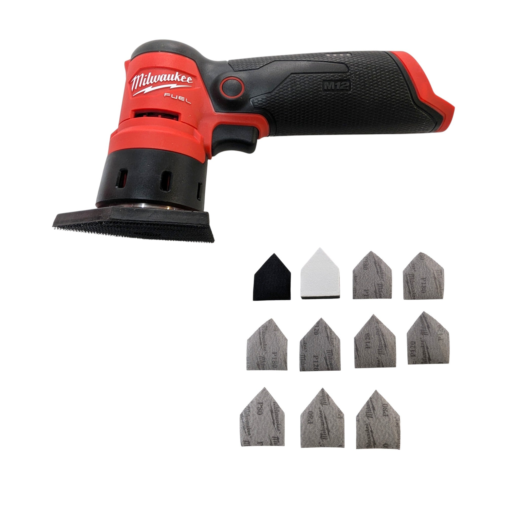 Milwaukee (2531-20) M12 FUEL 12-Volt Lithium-Ion Brushless Cordless Orbital Detail Sander (Tool-Only)
