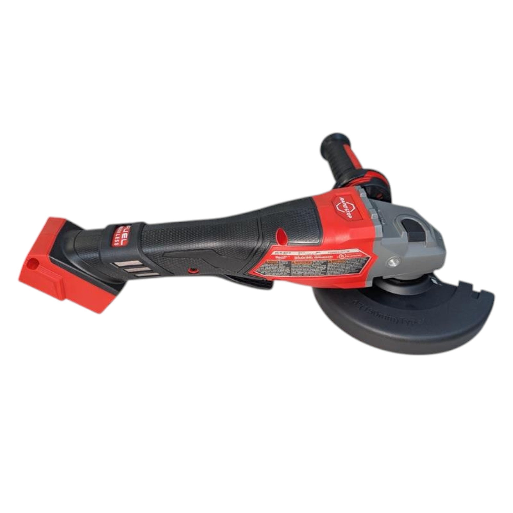 Milwaukee (3670-20) M18 FUEL 18-Volt Lithium-Ion Brushless Cordless 4-1/2 in./6 in. Braking Grinder with Paddle Switch (Tool-Only)
