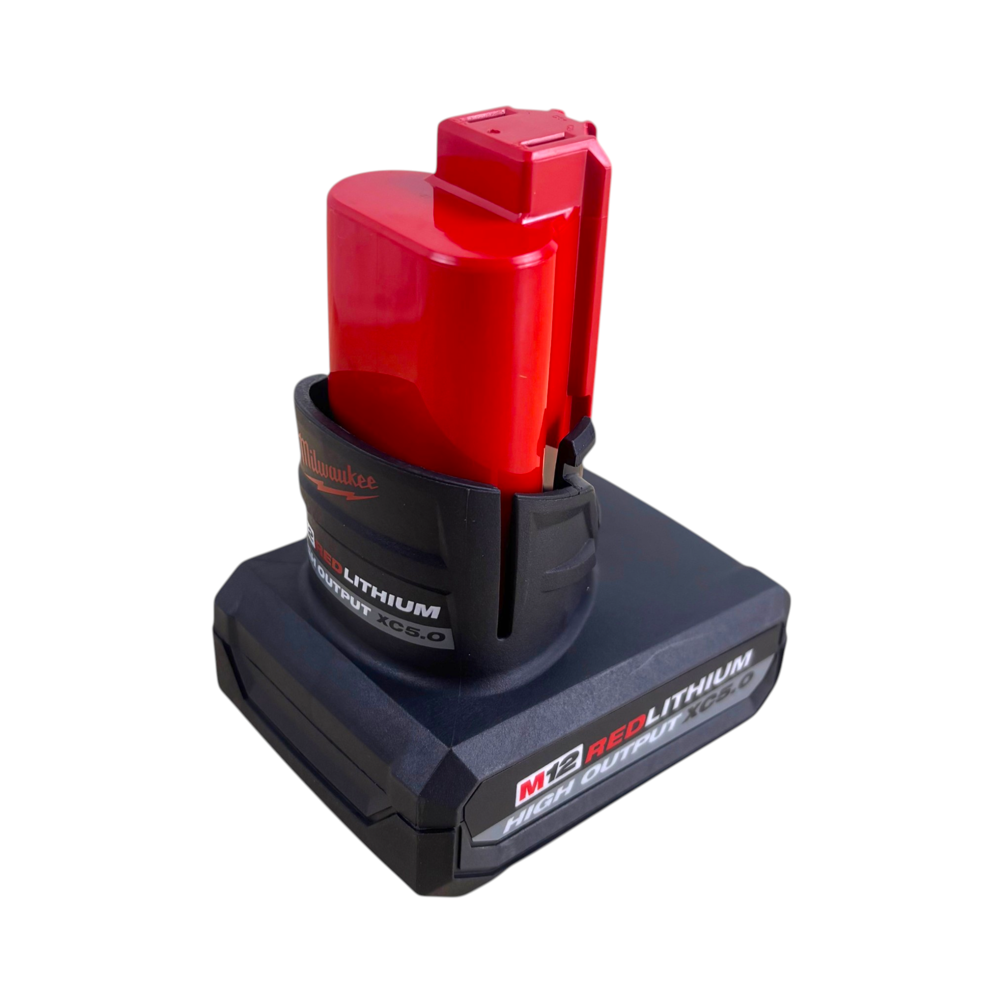 Milwaukee (48-11-2450) M12 12-Volt Lithium-Ion XC High Output 5.0 Ah Battery Pack - genuine, brand new in secure, non-retail packaging