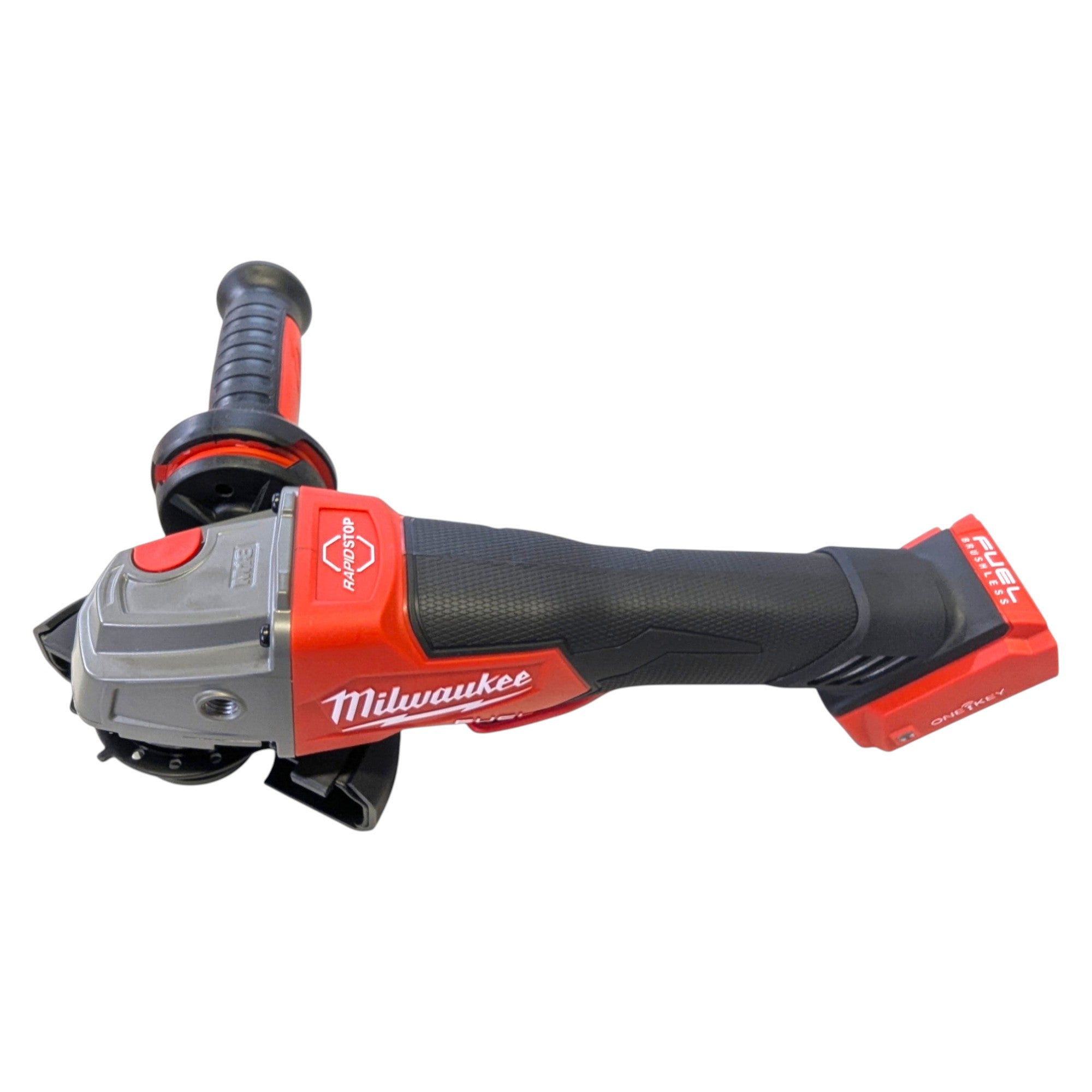 Milwaukee (2882-20) M18 FUEL 18V Lithium-Ion Brushless Cordless 4-1/2 in./5 in. Braking Grinder With Paddle Switch (Tool-Only)