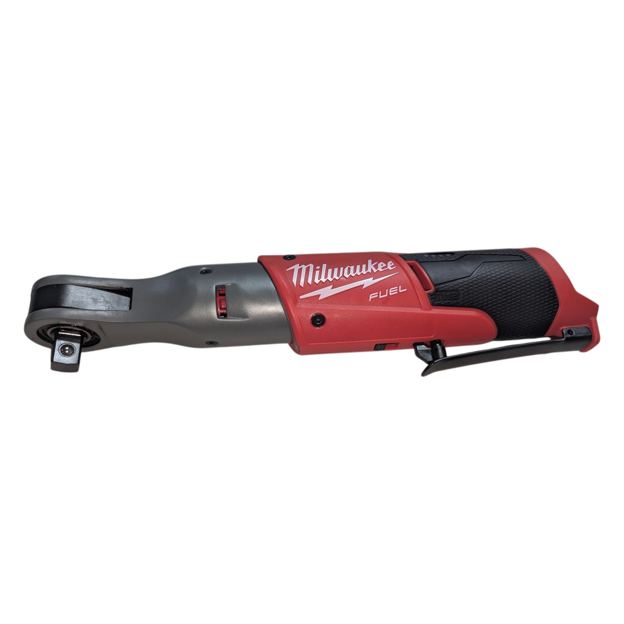 Milwaukee (2558-22) M12 FUEL 12V Lithium-Ion Brushless Cordless 1/2 in. Ratchet Kit W/ (2) 2.0Ah Batteries, Charger & Tool Bag