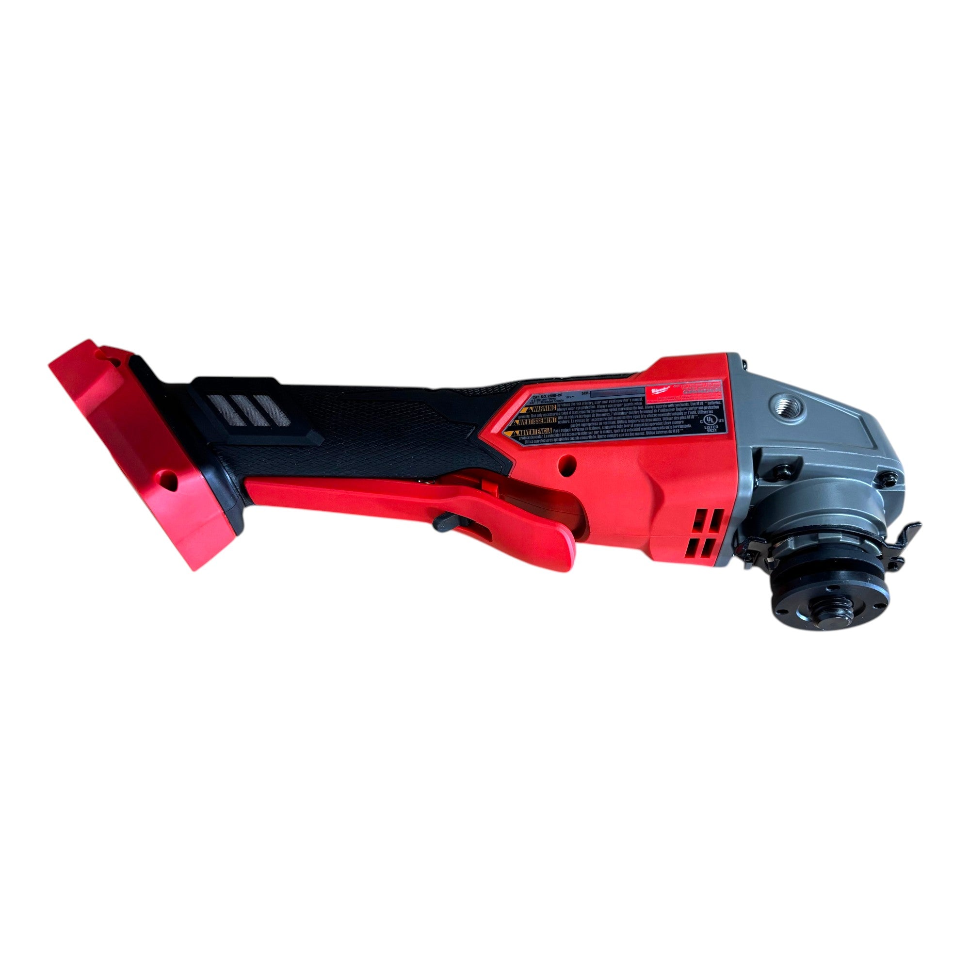 Milwaukee (2888-20) M18 FUEL 18V Lithium-Ion Brushless Cordless 4-1/2 in./5 in. Grinder with Variable Speed & Paddle Switch (Tool-Only)