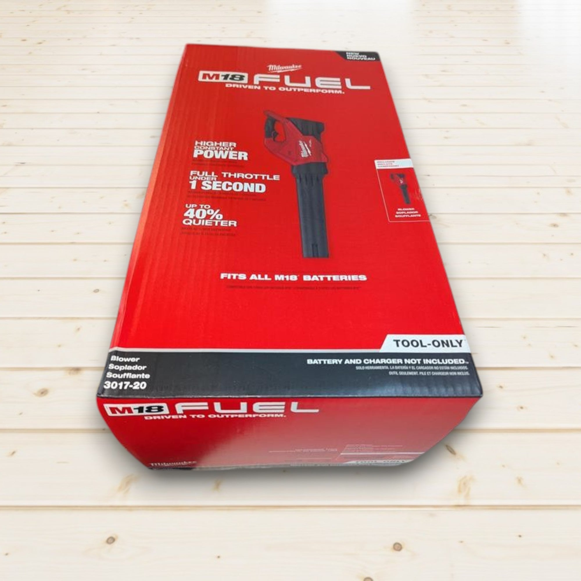 Milwaukee (3017-20) M18 FUEL 120 MPH 500 CFM 18V Lithium-Ion Brushless Cordless Handheld Blower (Tool-Only)