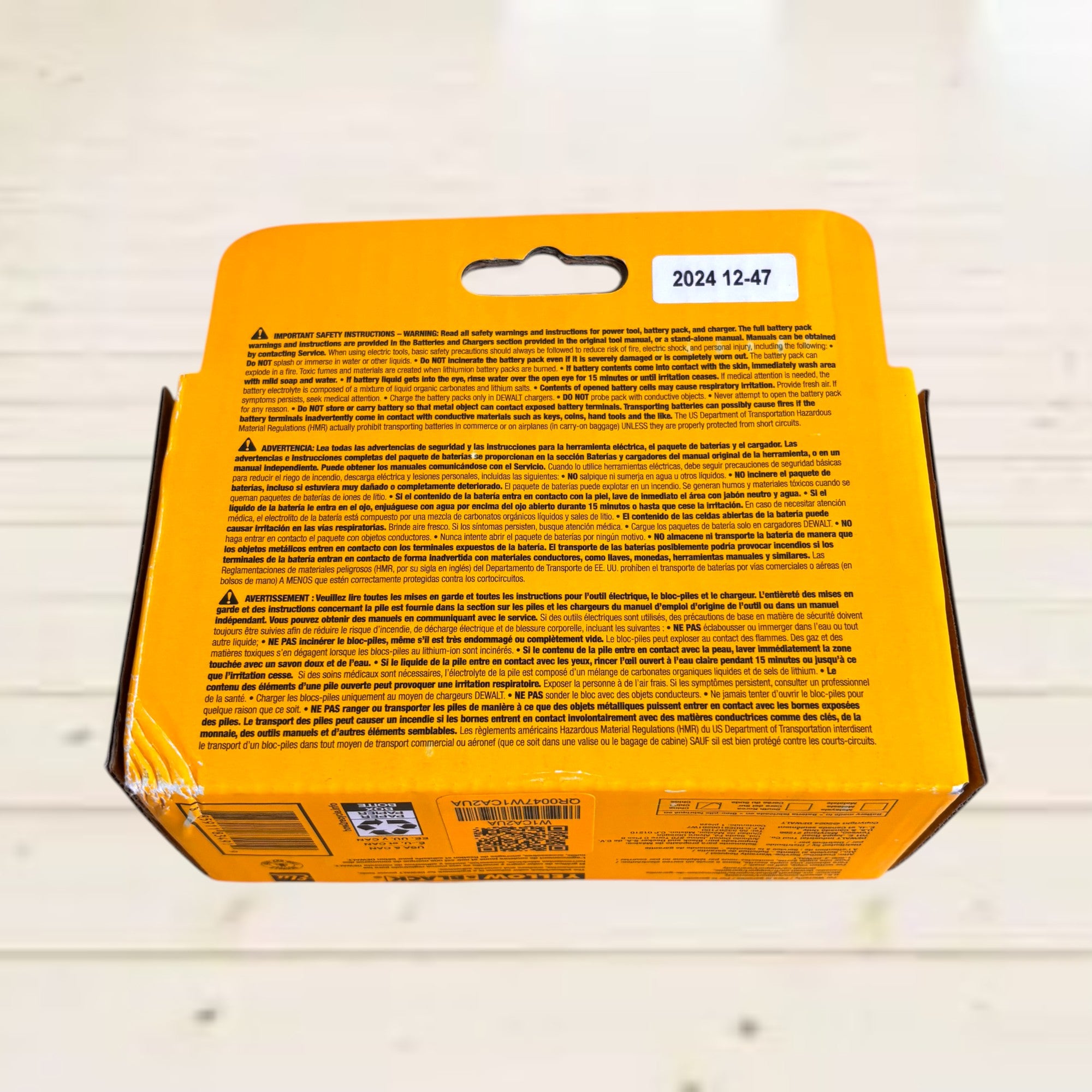DEWALT (DCBP520) 20V MAX XR POWERSTACK Lithium-Ion 5.0Ah Battery