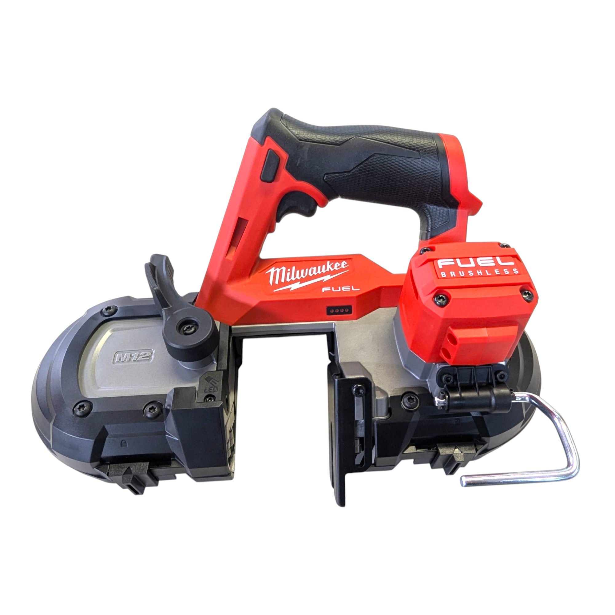 Milwaukee (2529-21XC) M12 FUEL 12V Lithium-Ion Cordless Compact Band Saw XC Kit with One 4.0 Ah Battery, Charger and Bag
