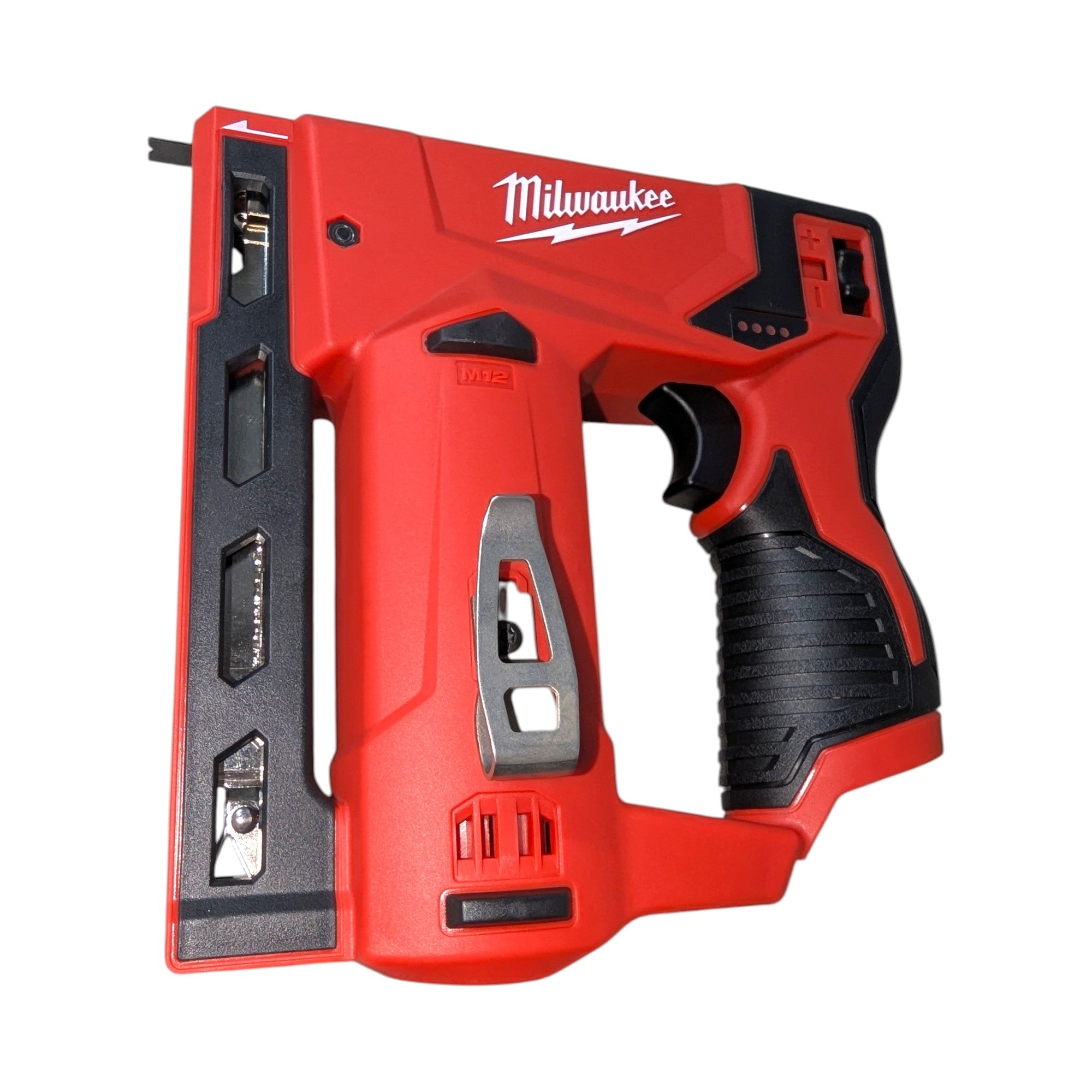 Milwaukee (2447-20) M12 12-Volt Lithium-Ion Cordless 3/8 in. Crown Stapler (Tool-Only)
