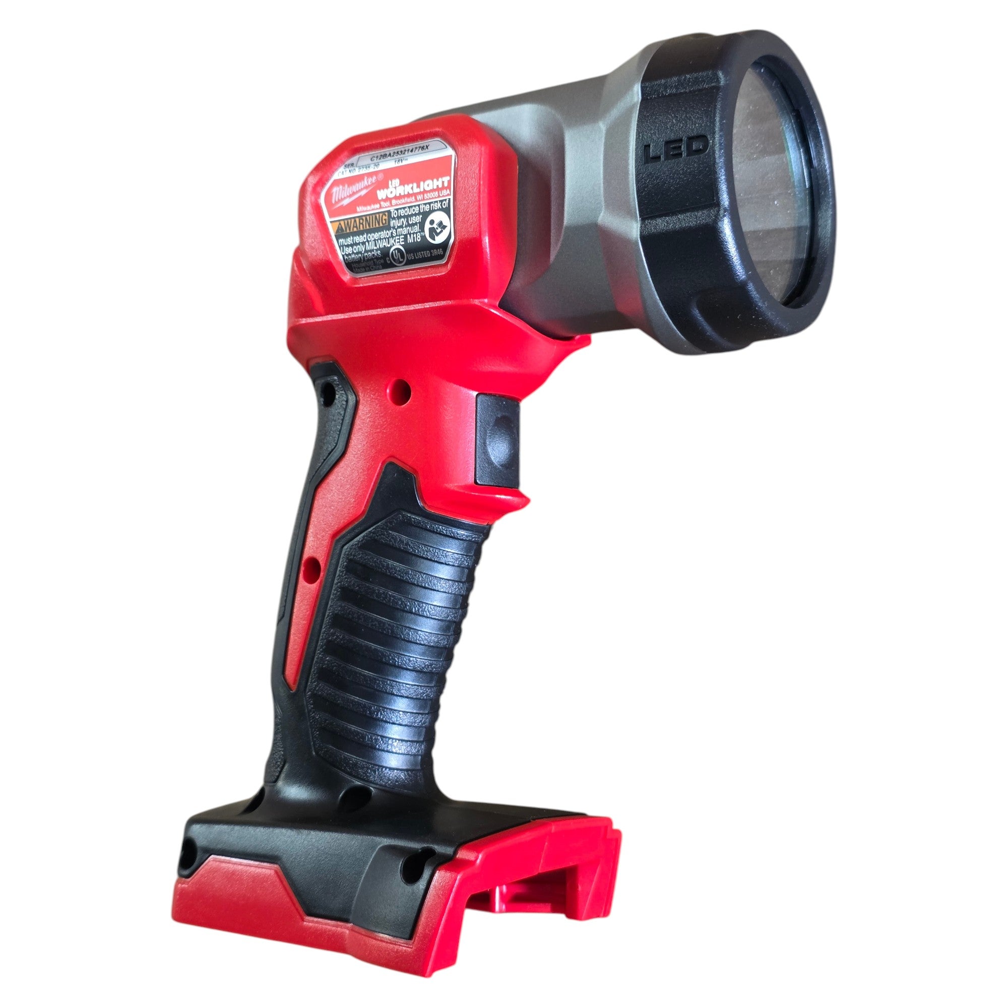 Milwaukee (2735-20) M18 18-Volt Lithium-Ion Cordless 100 Lumens LED Flashlight - genuine, brand new in secure, non-retail packaging