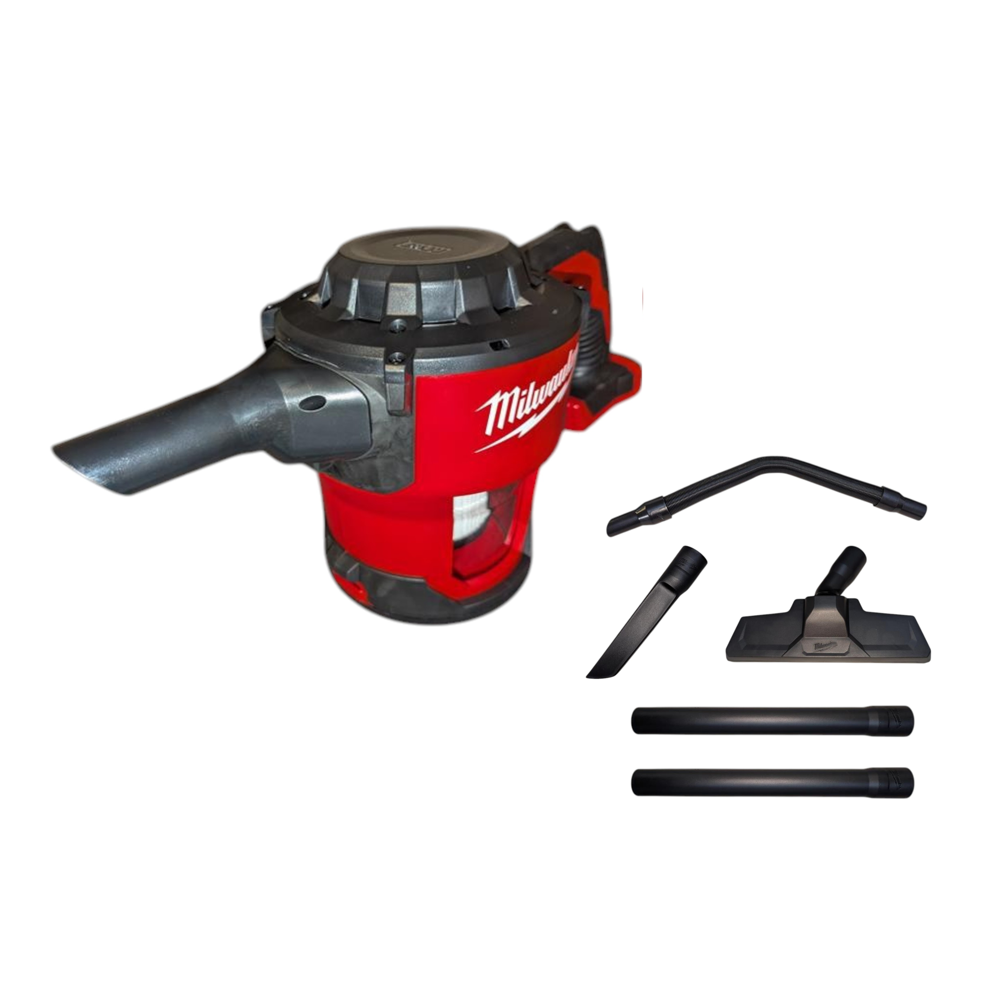 Milwaukee (0882-20) Bagless M18 18-Volt Lithium-Ion Cordless HEPA Compact Handheld Vacuum (Tool-Only)