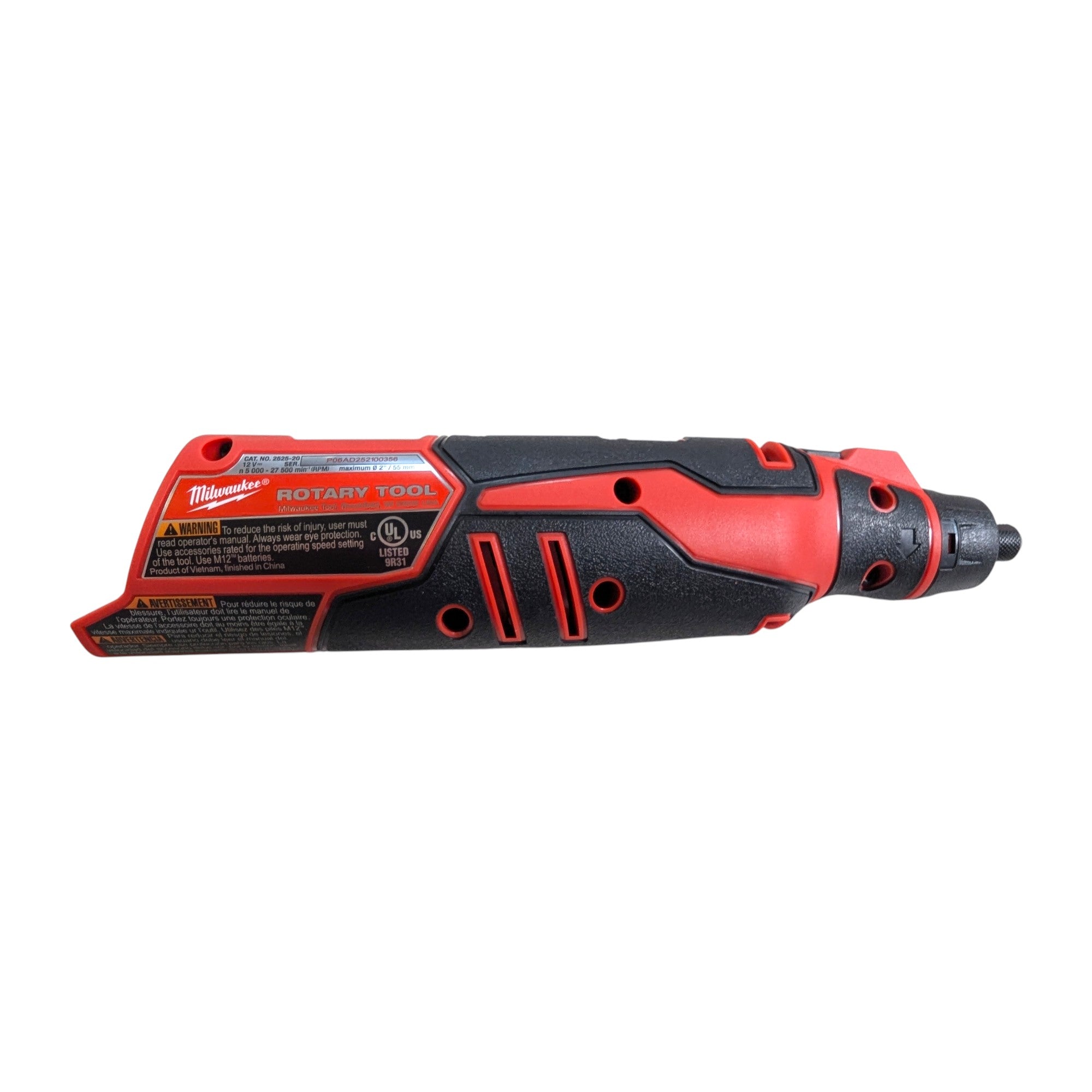 Milwaukee (2525-20) M12 12V Lithium-Ion Cordless Brushless Rotary Tool (Tool-Only)