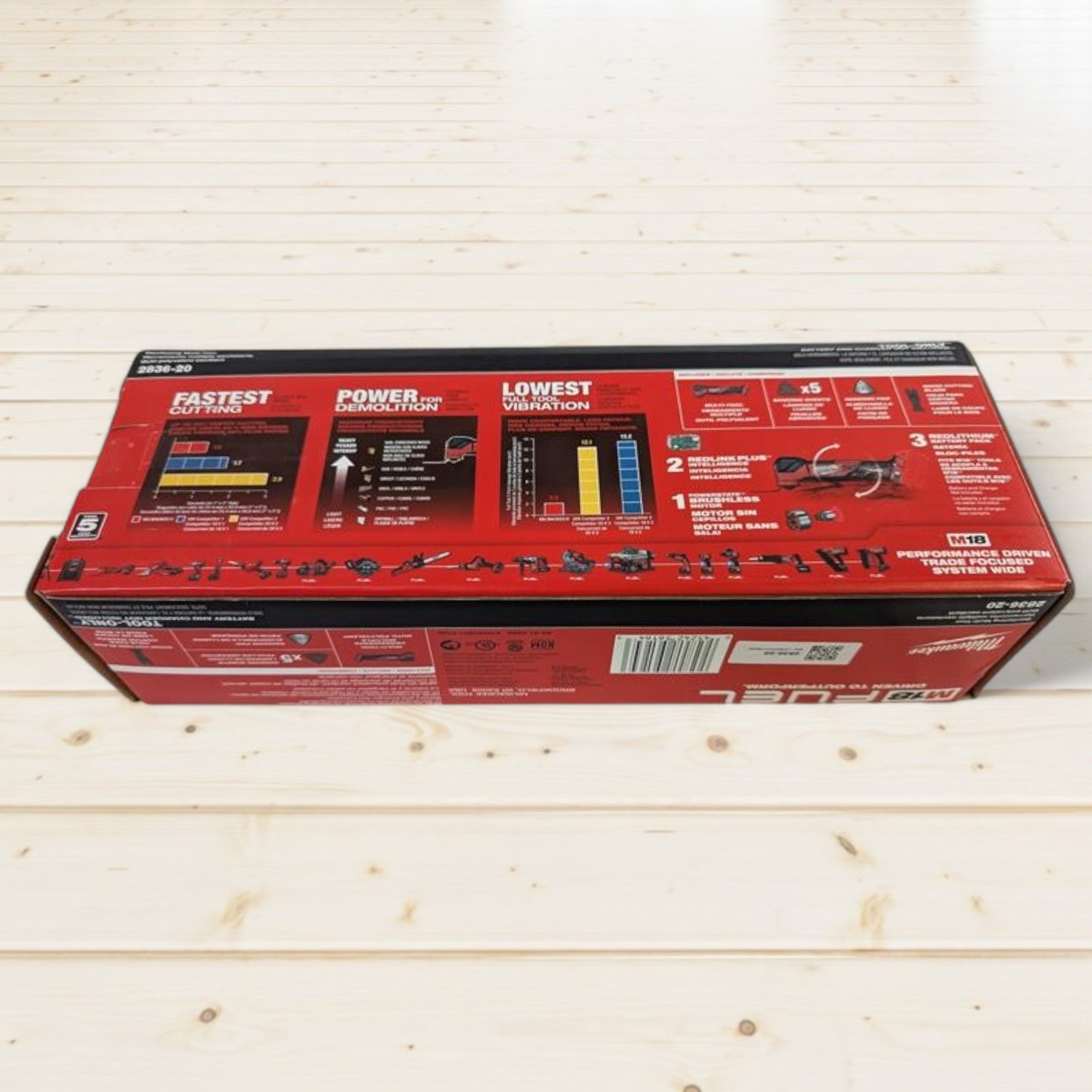 Milwaukee (2836-20) M18 FUEL 18V Lithium-Ion Cordless Brushless Oscillating Multi-Tool (Tool-Only)