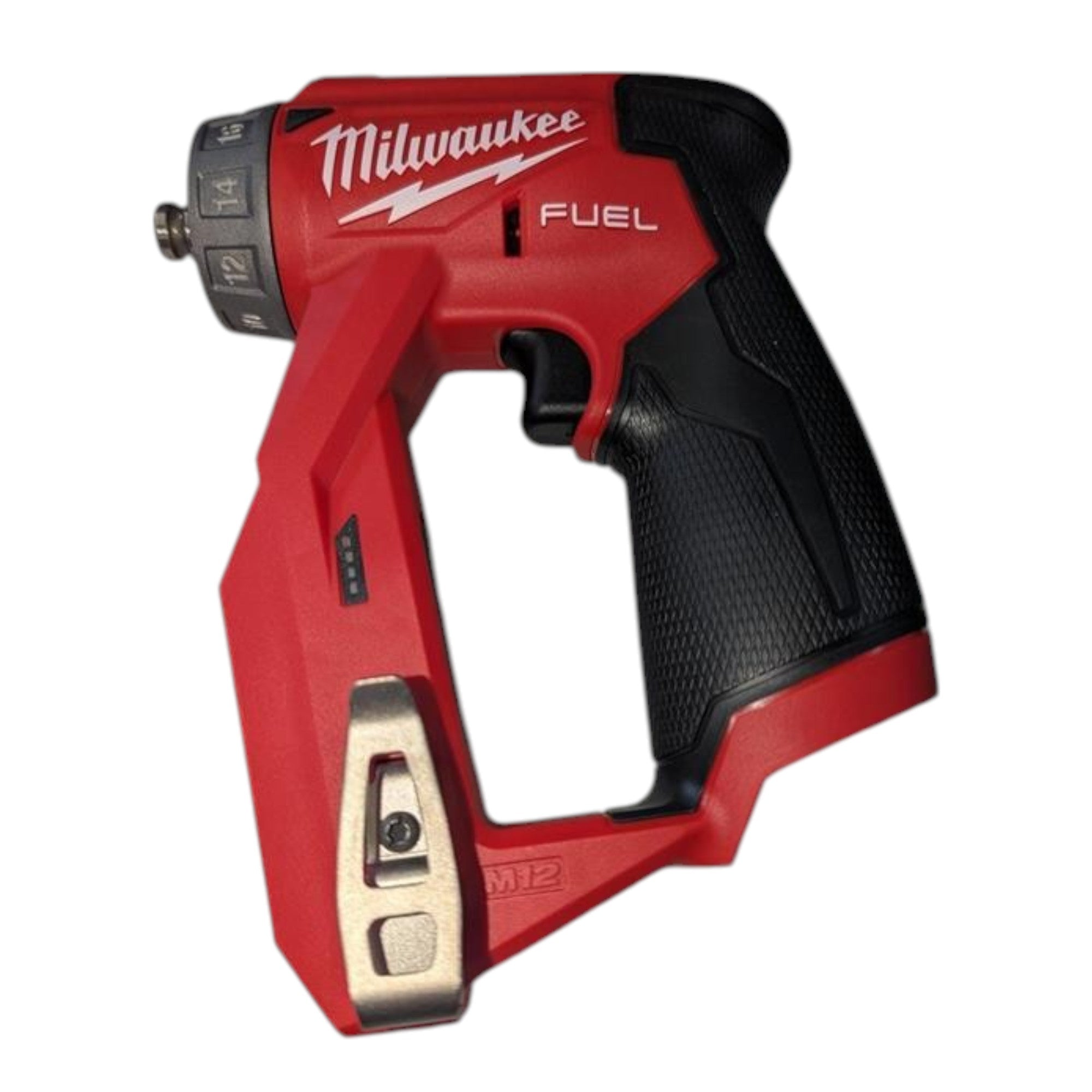 Milwaukee (2505-22) M12 FUEL 12V Lithium-Ion Brushless Cordless 4-in-1 Installation 3/8 in. Drill Driver Kit with 4-Tool Heads