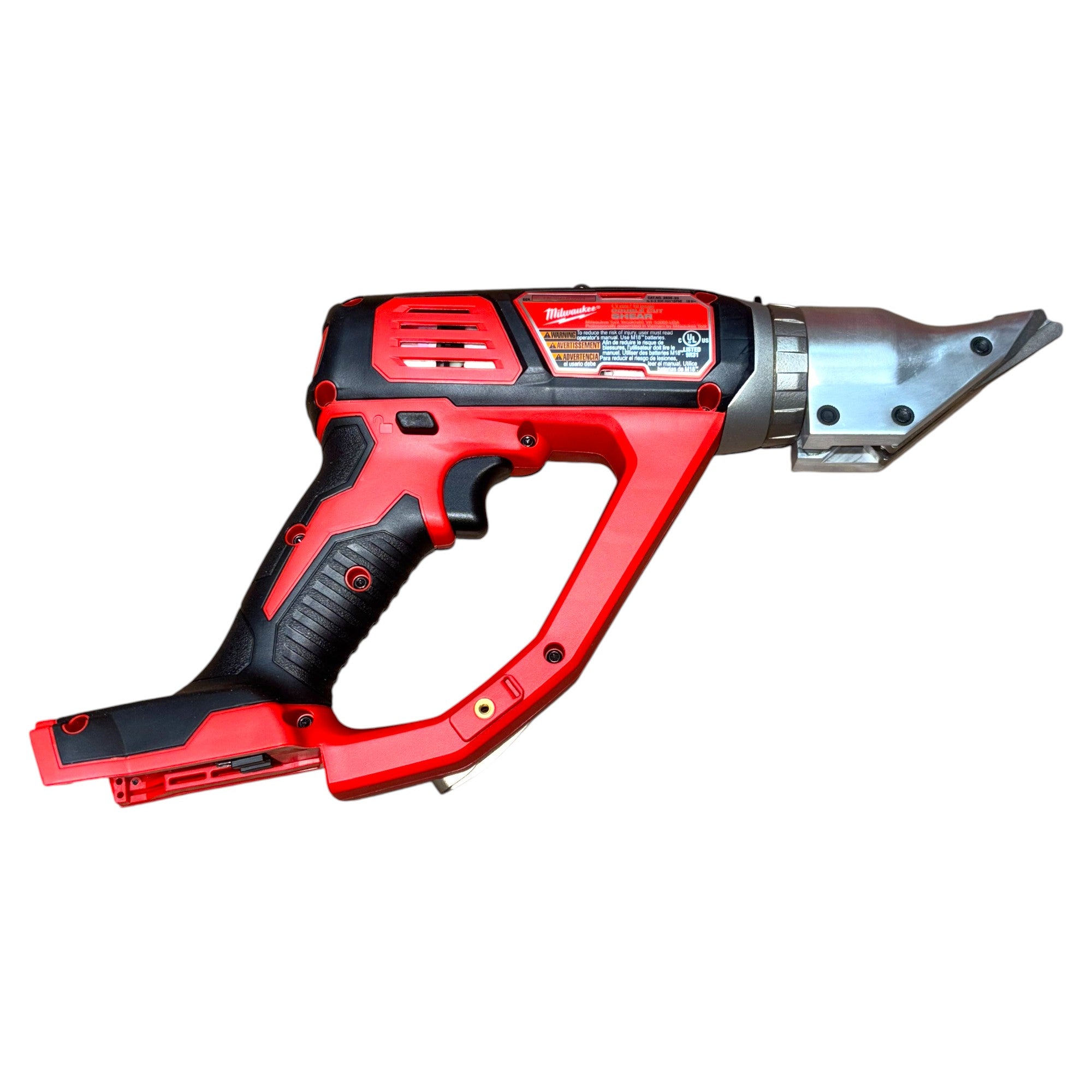 Milwaukee (2635-20) M18 18-Volt Lithium-Ion Cordless 18-Gauge Double Cut Metal Shear (Tool-Only)