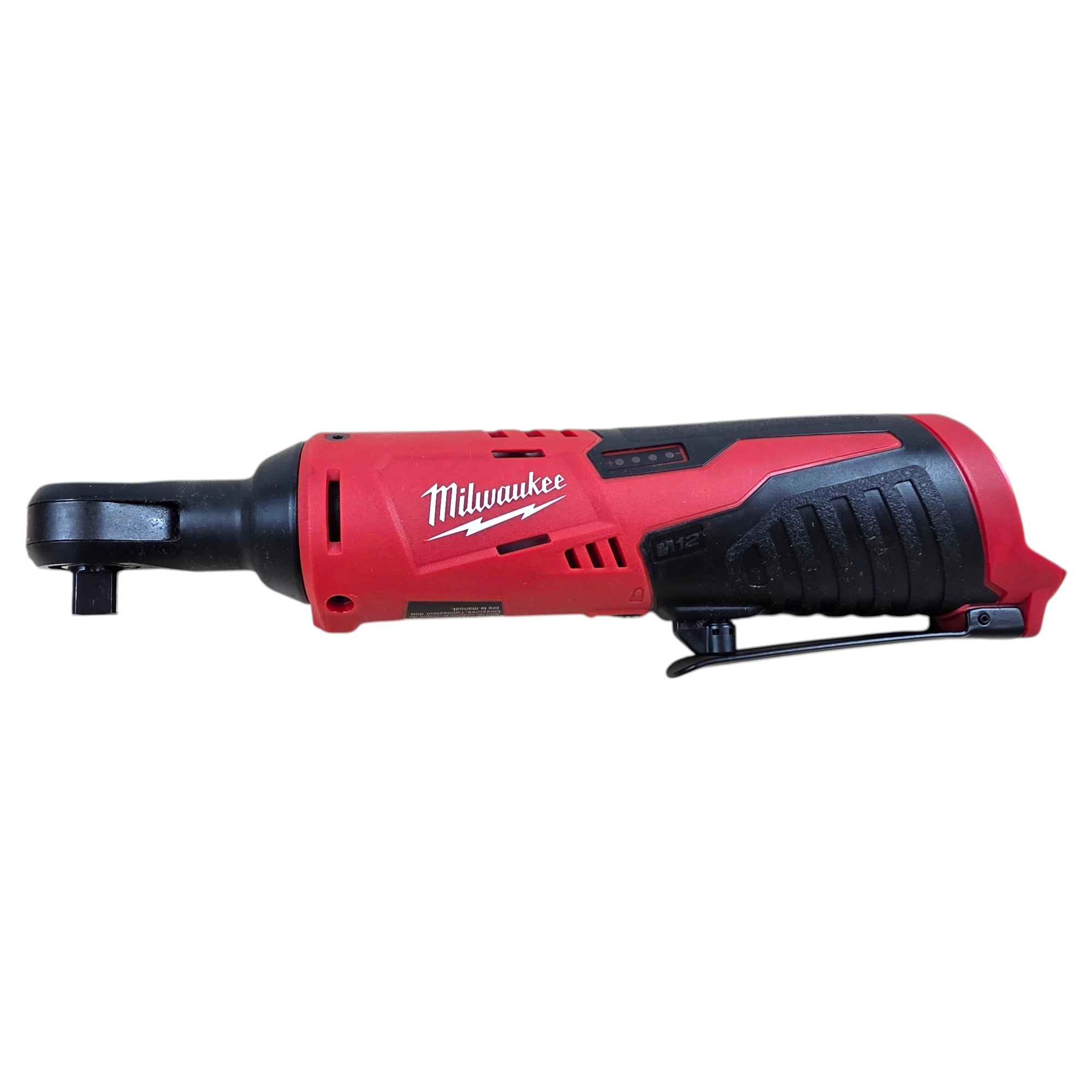Milwaukee (2457-20) M12 12V Lithium-Ion Cordless 3/8 in. Ratchet - genuine, brand new in secure, non-retail packaging