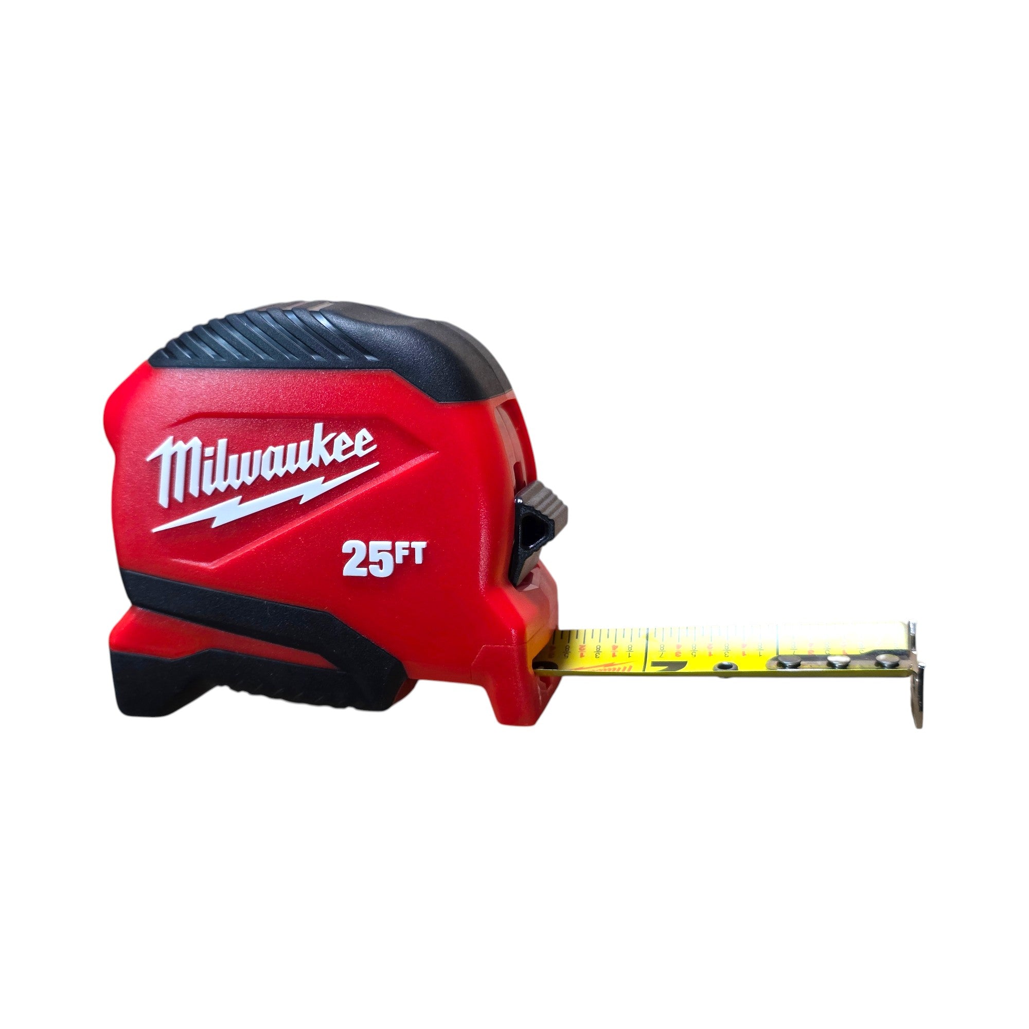 Milwaukee (48-22-1725) 25 ft. Compact Tape Measure with Fractional Scale