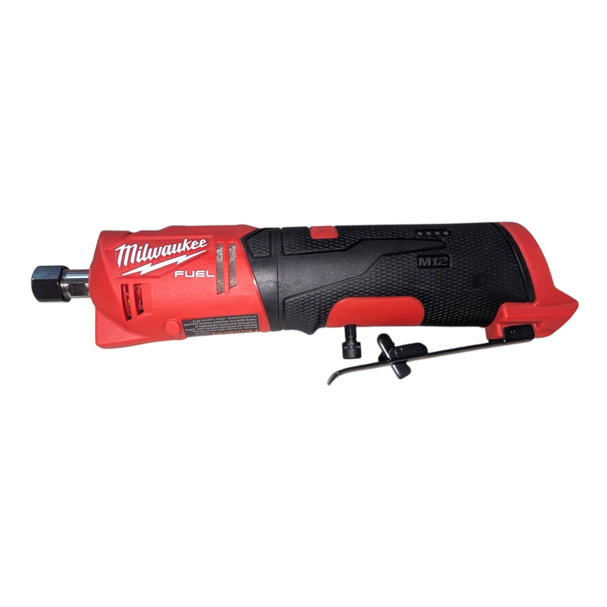 Milwaukee (2486-20) M12 FUEL 12V Lithium-Ion Brushless Cordless 1/4 in. Straight Die Grinder (Tool-Only)