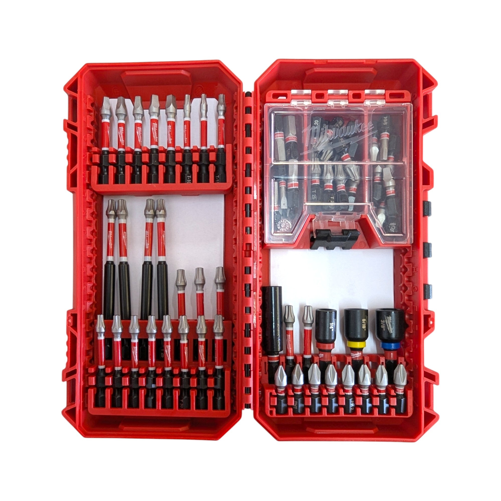 Milwaukee (48-32-5150) SHOCKWAVE Impact-Duty Alloy Steel Screw Driver Bit Set (100-Piece)