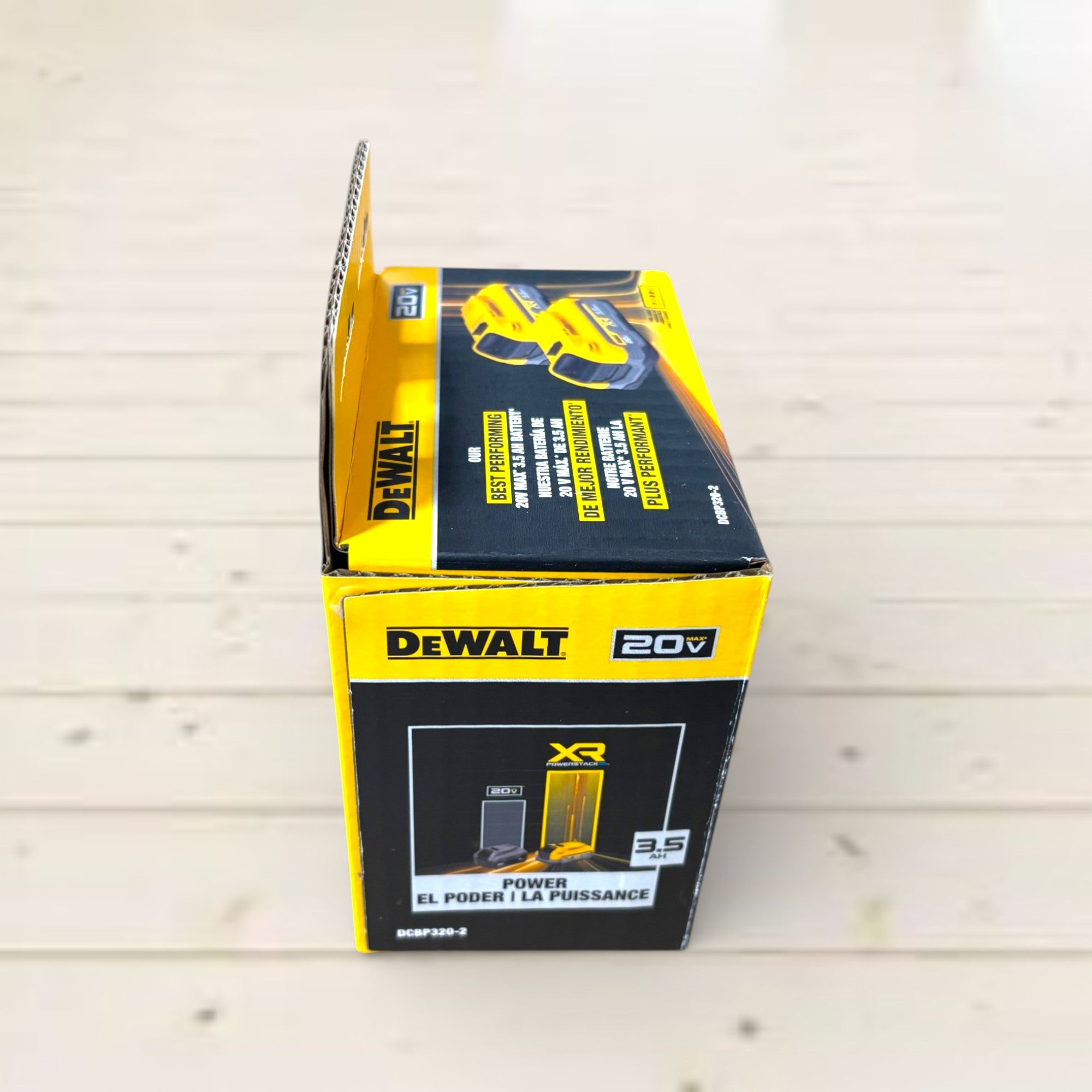 DEWALT (DCBP320-2) 20V MAX XR POWERSTACK Lithium-Ion 3.5 Ah Battery (2 -Pack)