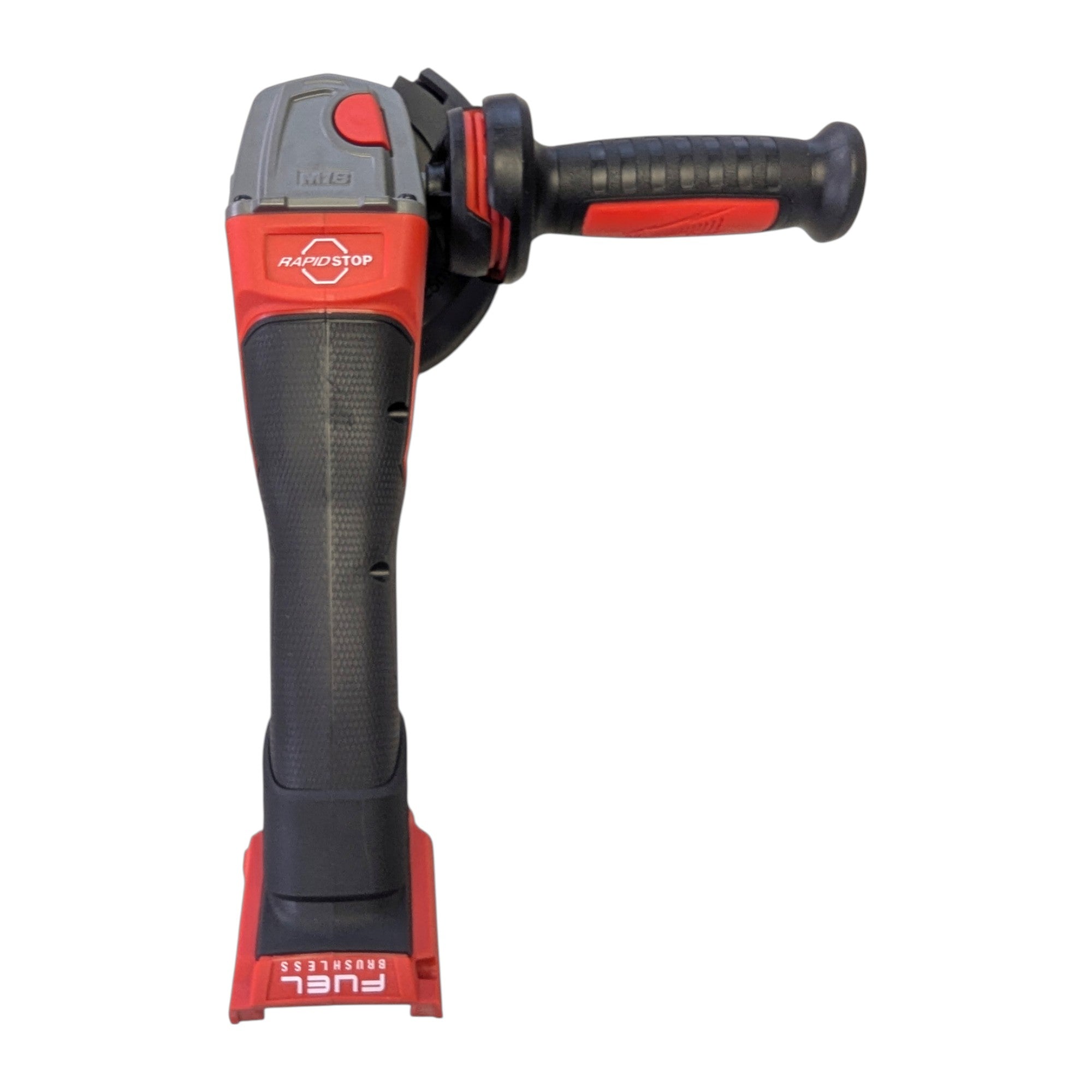 Milwaukee (2882-20) M18 FUEL 18V Lithium-Ion Brushless Cordless 4-1/2 in./5 in. Braking Grinder With Paddle Switch (Tool-Only)