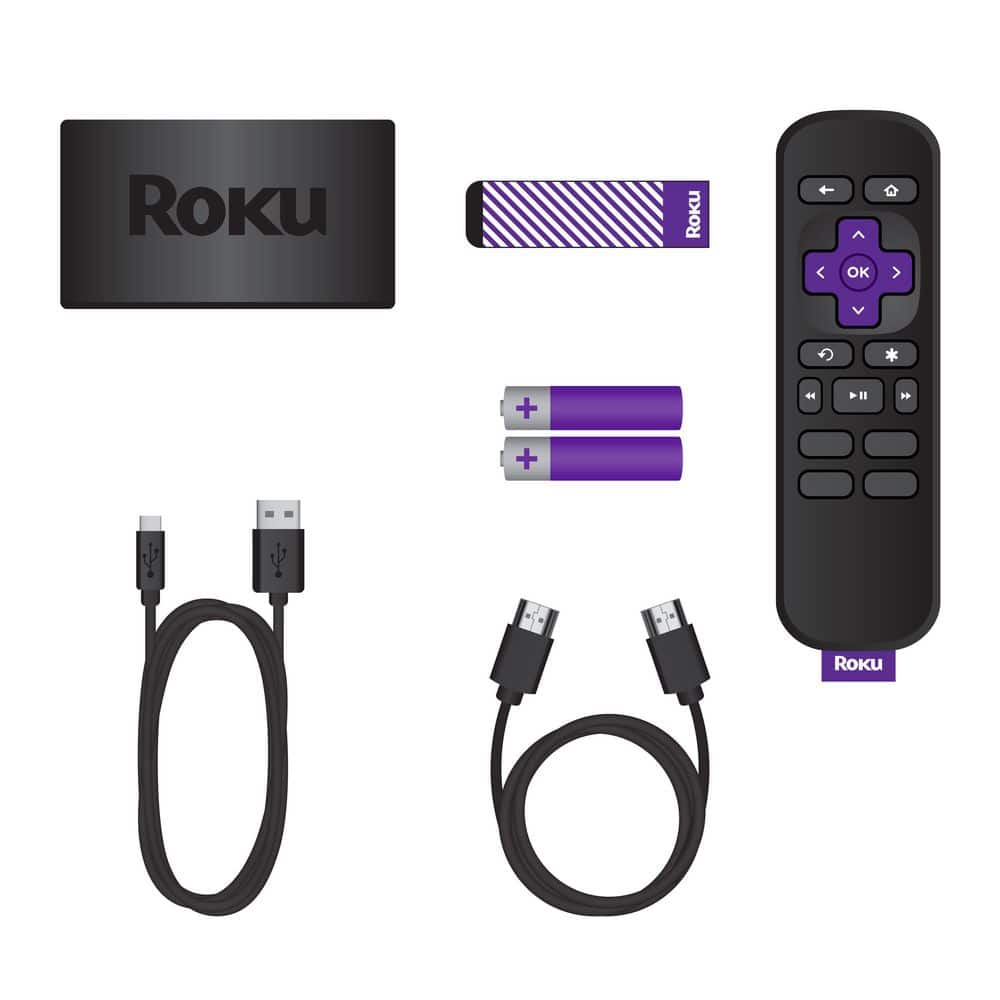 Roku (3960R) Express (New, 2022) HD Streaming Device with Simple Remote