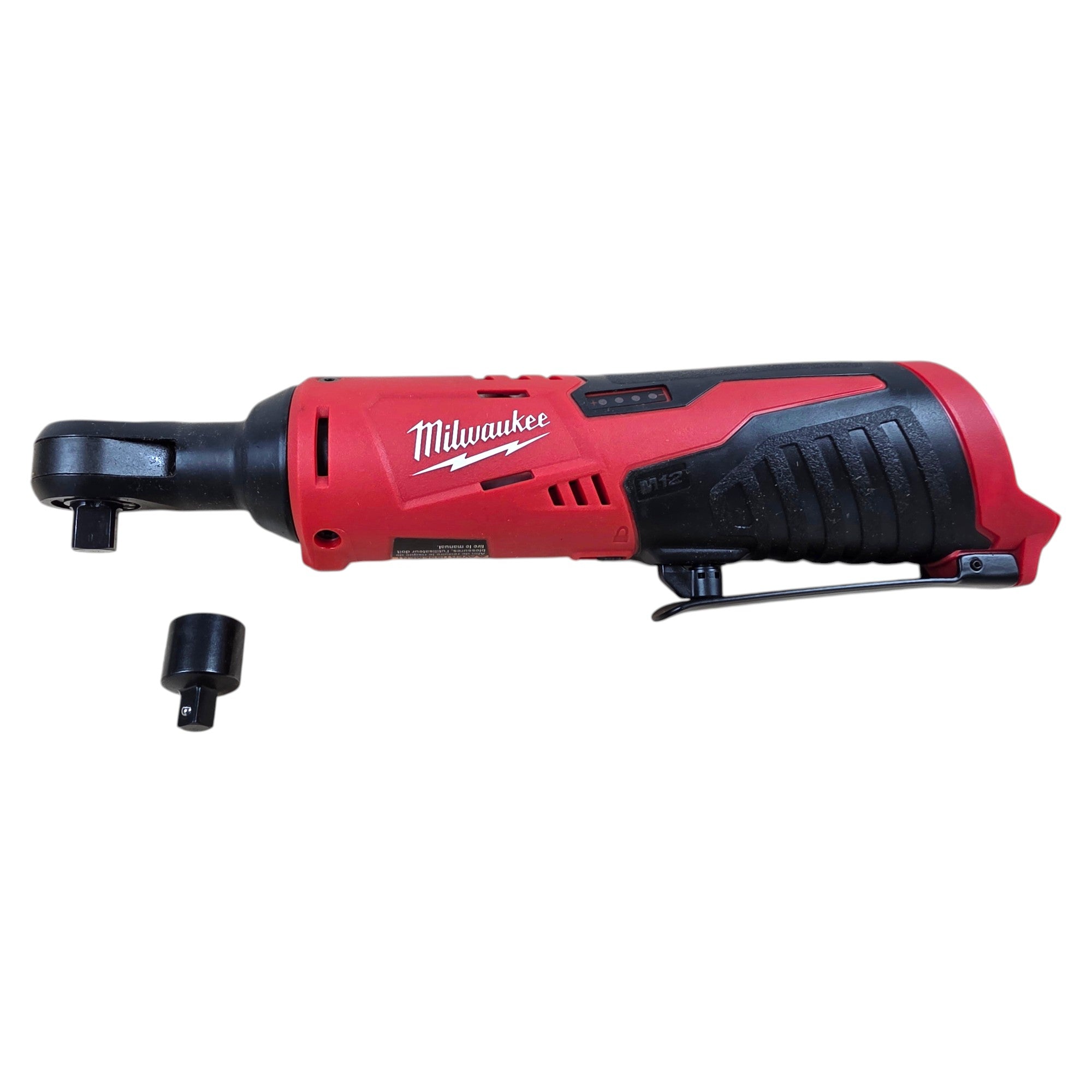 Milwaukee (2457-20) M12 12V Lithium-Ion Cordless 3/8 in. Ratchet - genuine, brand new in secure, non-retail packaging
