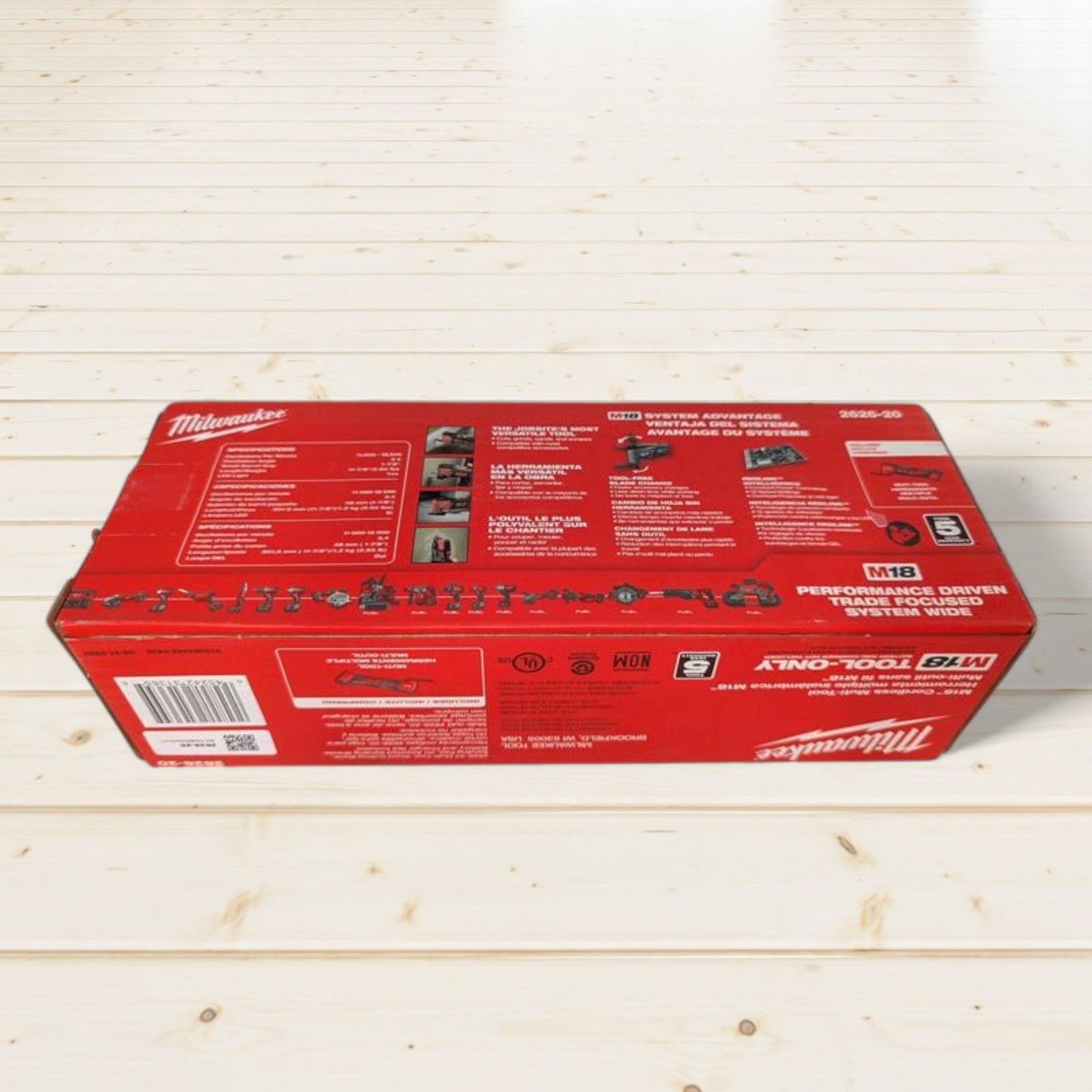 Milwaukee (2626-20) M18 18V Lithium-Ion Cordless Oscillating Multi-Tool (Tool-Only)