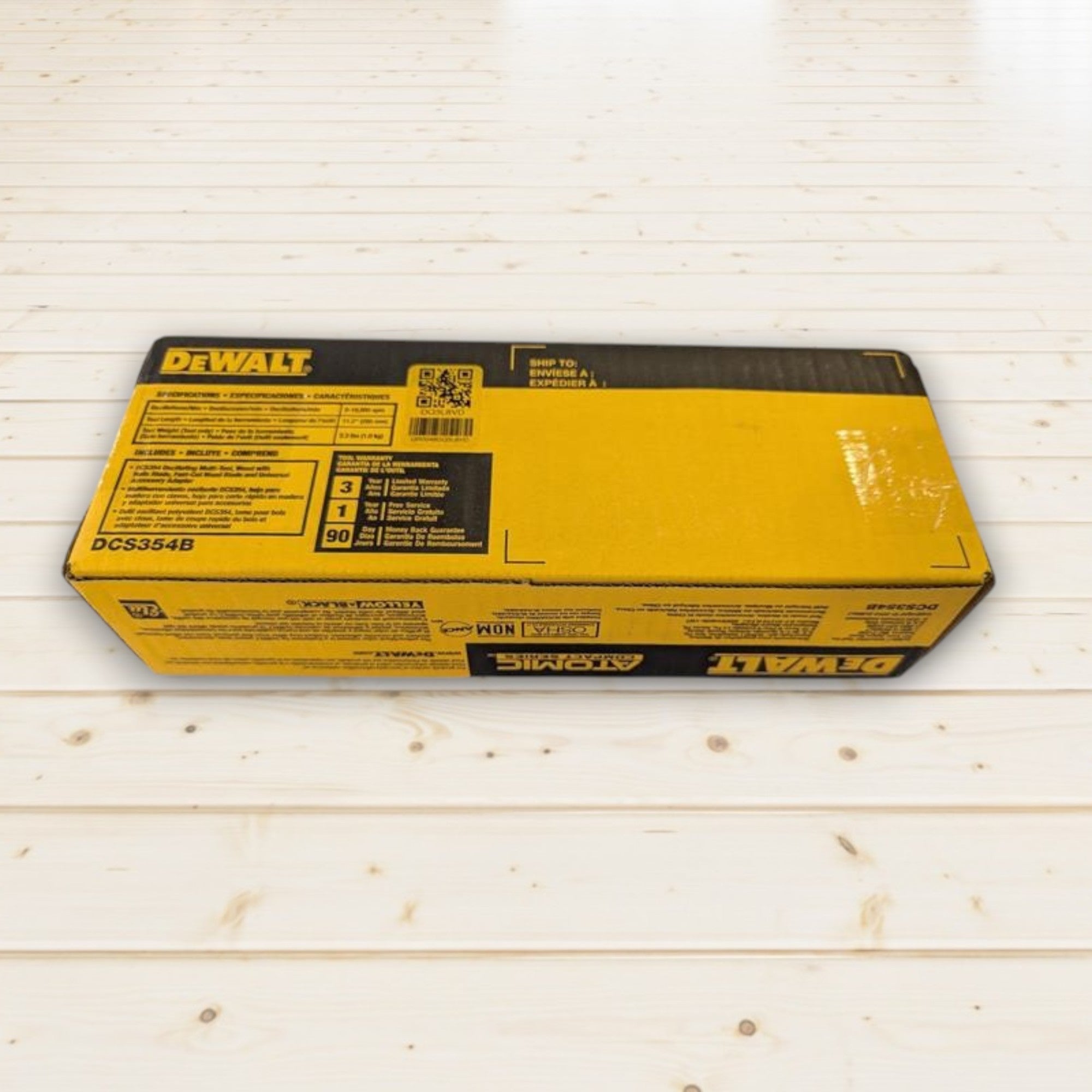 DEWALT (DCS354B) ATOMIC 20V MAX Cordless Brushless Oscillating Multi Tool (Tool Only)