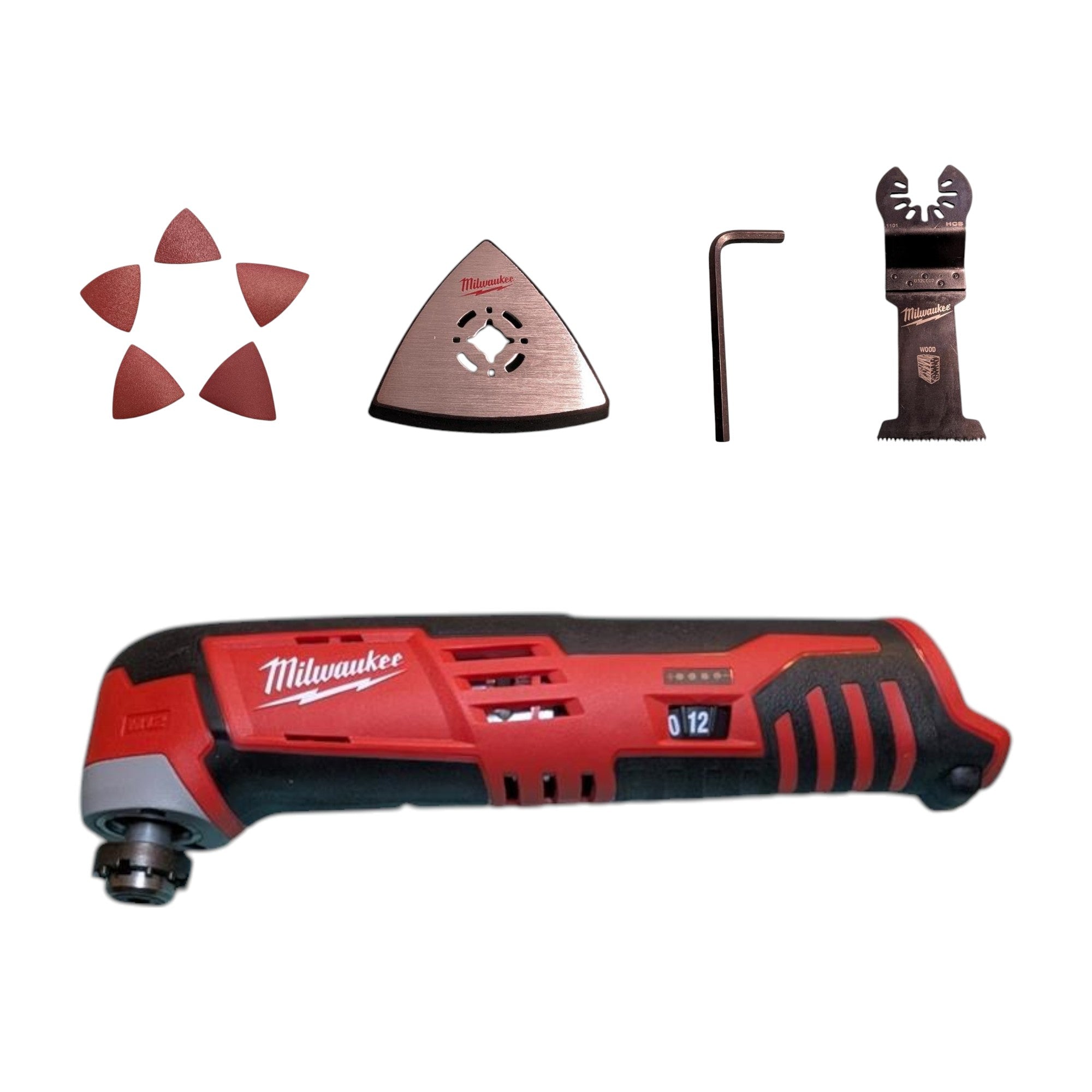Milwaukee (2426-20) M12 12V Lithium-Ion Cordless Oscillating Multi-Tool (Tool-Only)
