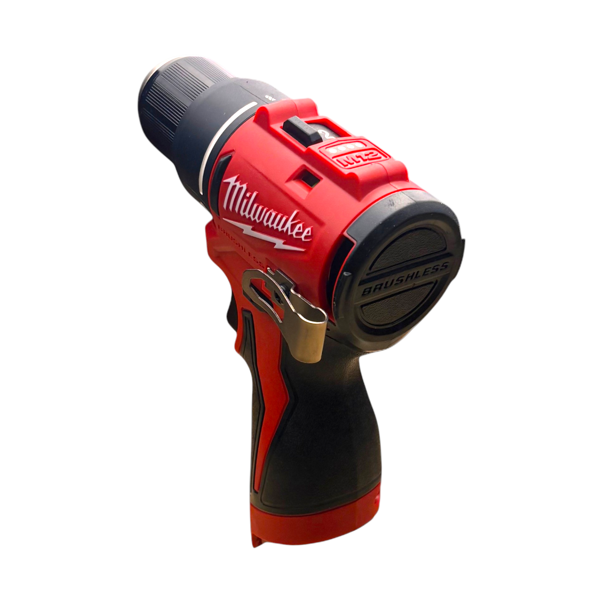 Milwaukee (3401-20) M12 12V Lithium-Ion Subcompact Brushless Cordless 3/8 in. Drill Driver - genuine, brand new in secure, non-retail packaging
