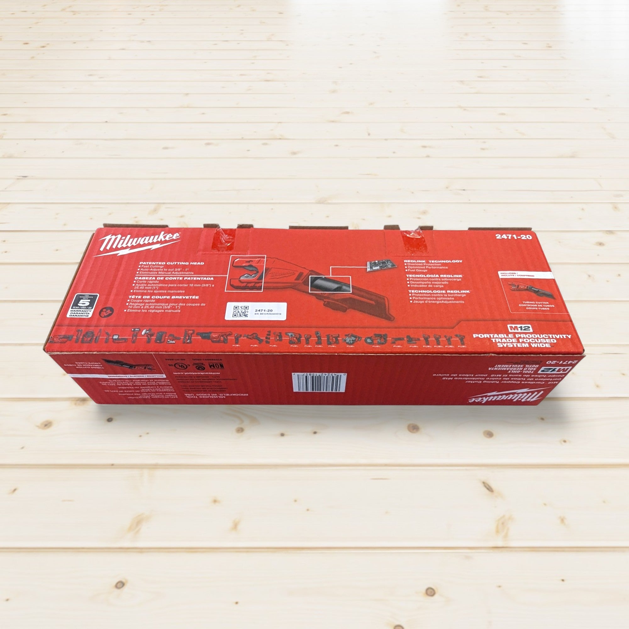 Milwaukee (2471-20) M12 12V Lithium-Ion Cordless Copper Tubing Cutter (Tool-Only)