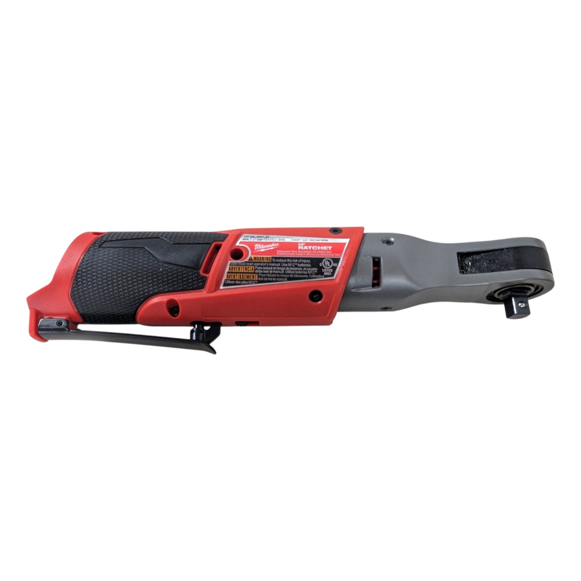 Milwaukee (2557-20) M12 FUEL 12V Lithium-Ion Brushless Cordless 3/8 in. Ratchet (Tool-Only)