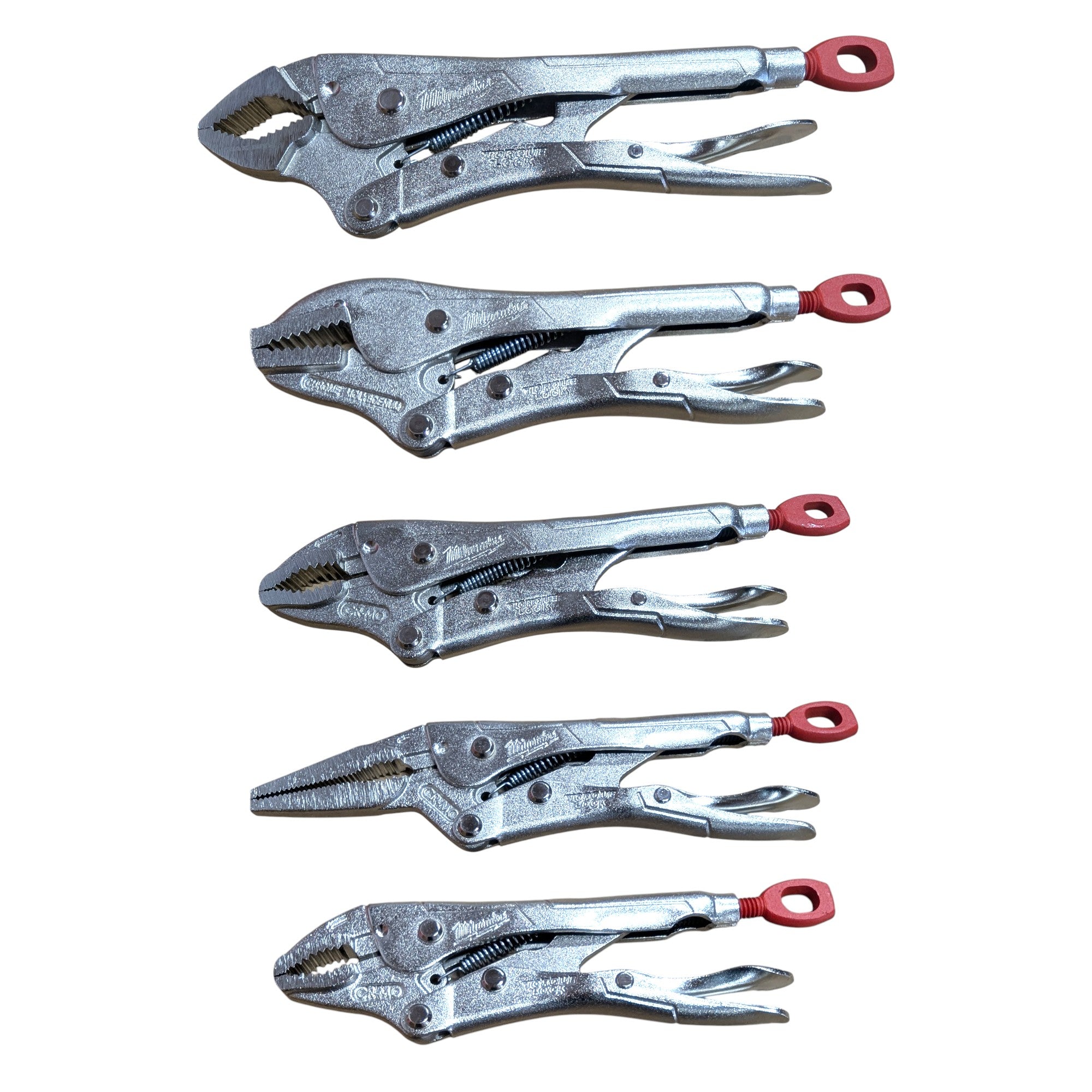 Milwaukee (48-22-3695) Torque Lock Locking Pliers Kit (5-Piece)