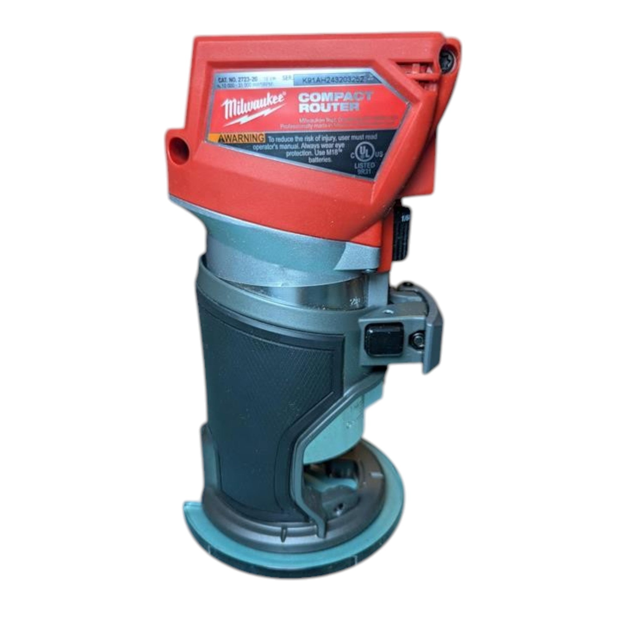 Milwaukee (2723-20) M18 FUEL 18V Lithium-Ion Brushless Cordless Compact Router (Tool-Only)