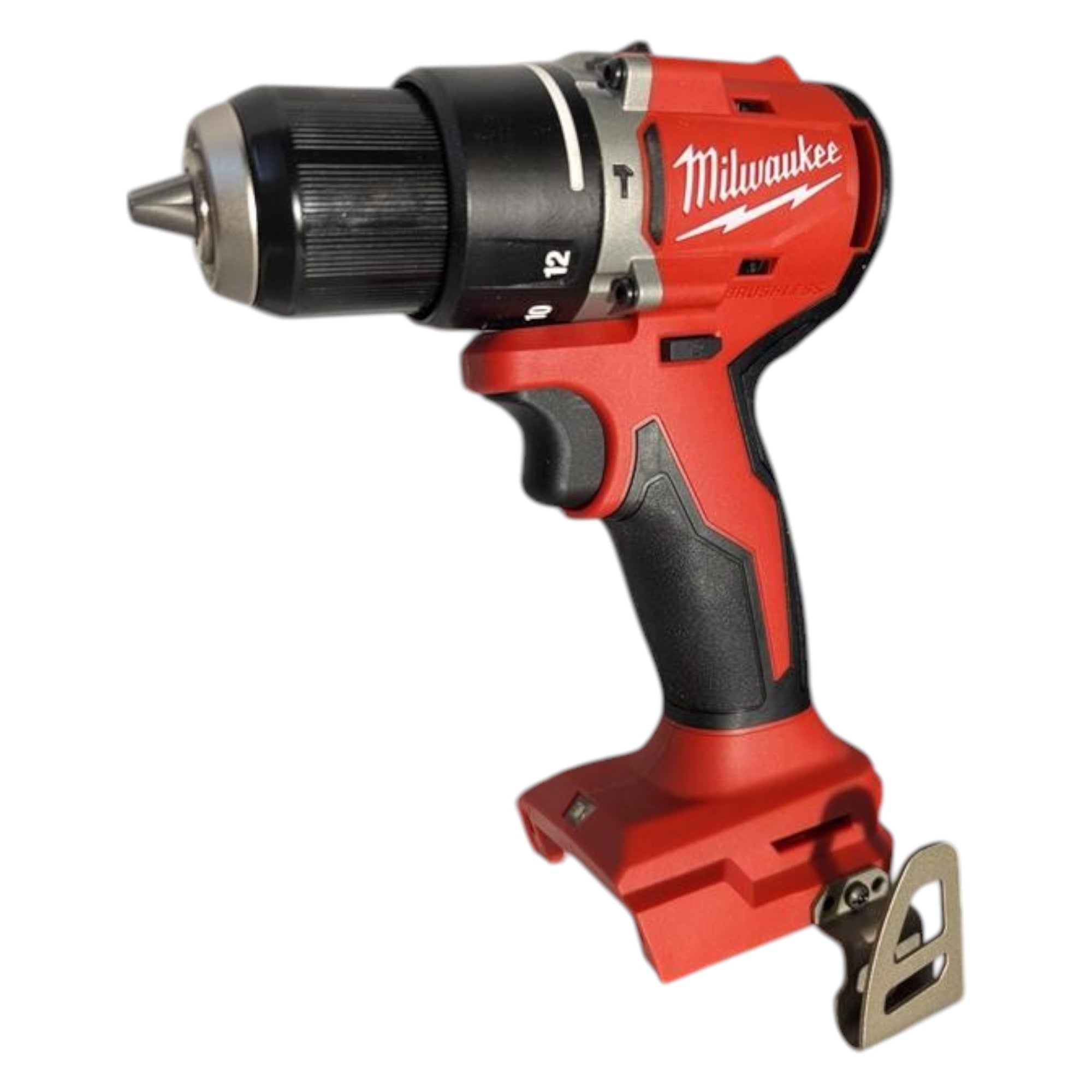 Milwaukee (3693-22CX) M18 18-Volt Lithium-Ion Brushless Cordless Compact Hammer Drill/Impact Combo Kit (2-Tool) with (2) Batteries, Bag