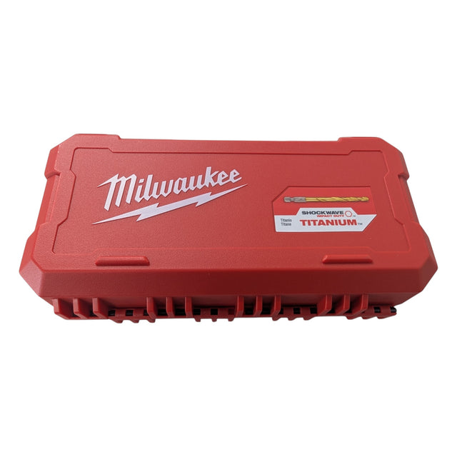 Milwaukee (48-89-4631) SHOCKWAVE IMPACT DUTY Titanium Twist Drill Bit Set (23-Piece)