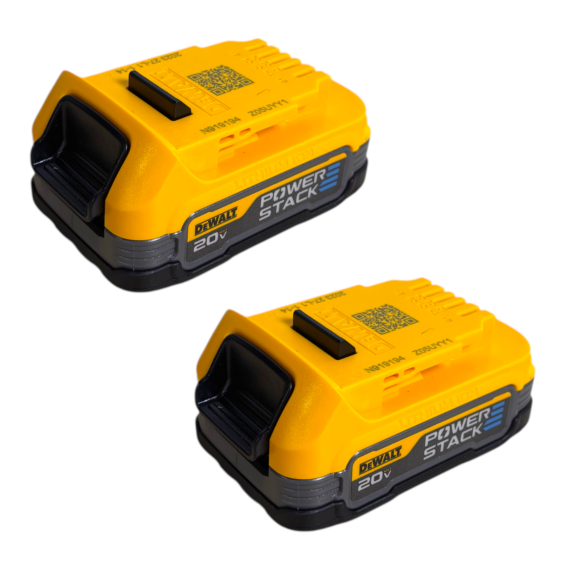DEWALT (DCK226E2) 20V MAX Lithium-Ion Cordless 2-Tool Combo Kit with (2) POWERSTACK 1.7Ah Batteries and Charger