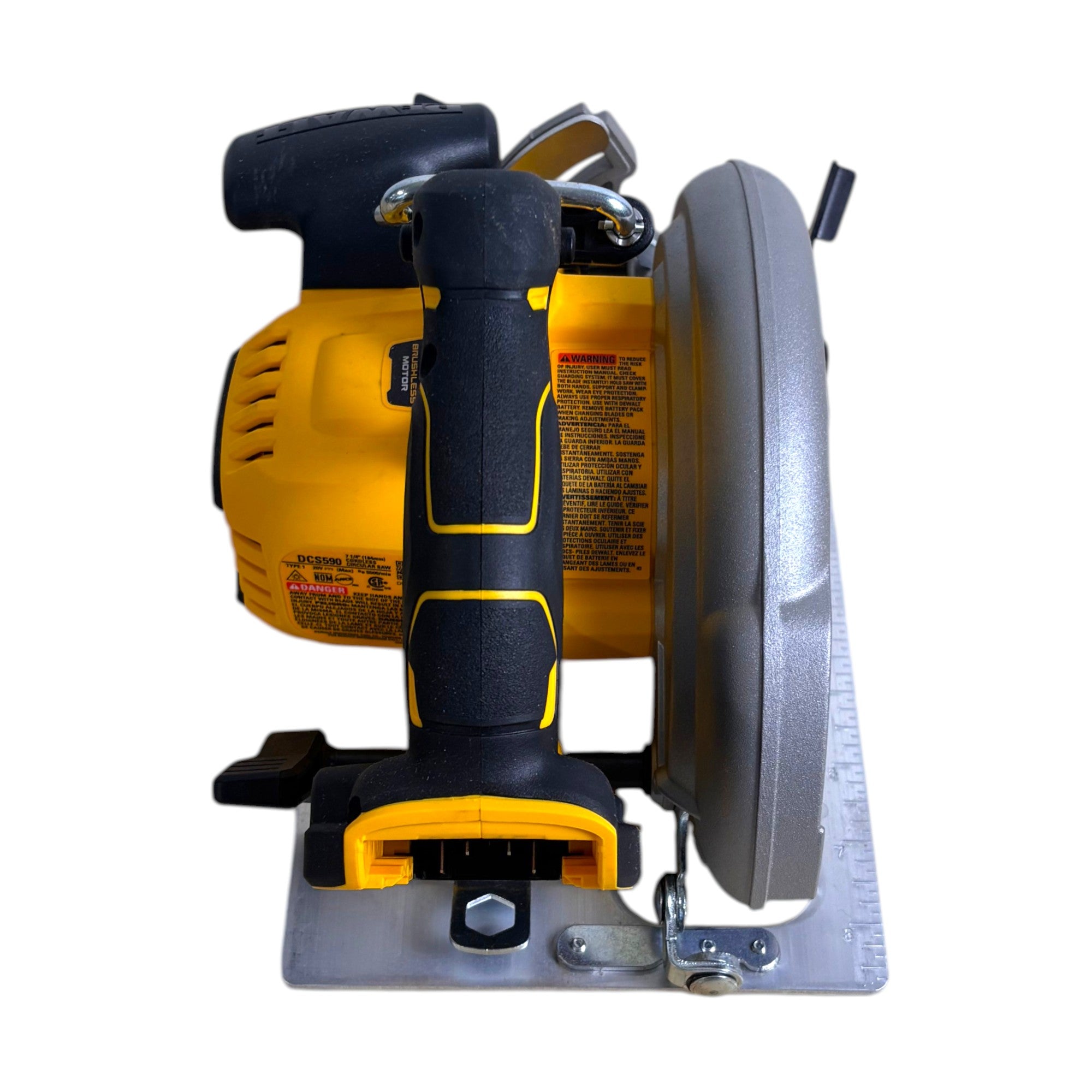 DEWALT (DCS590WW1) 20V MAX Lithium-Ion 7-1/4 in. Cordless Circular Saw Kit with 8.0 Ah Battery, Charger and Kit Bag
