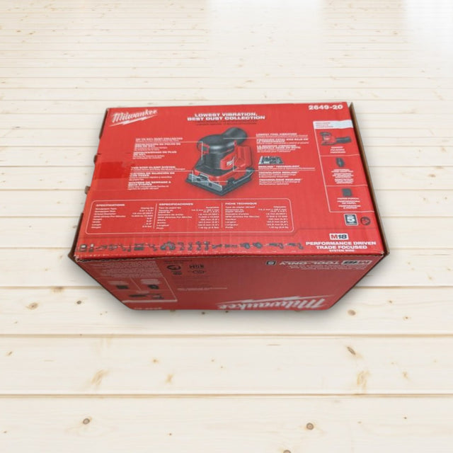 Milwaukee M18 18V Lithium-Ion Cordless 1/4 in. Sheet Sander (Tool-Only) 2649-20