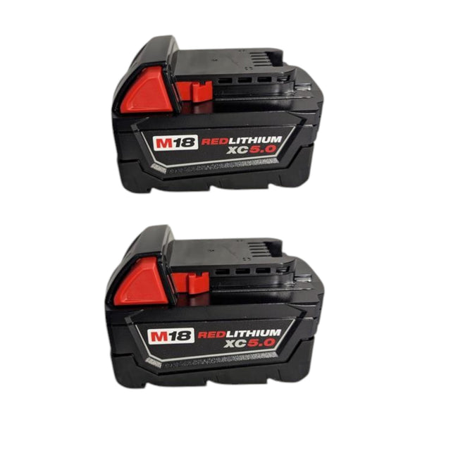Milwaukee M18 FUEL 18V Lithium-Ion Brushless Cordless 1/4 in. Hex Impact Driver Kit with Two 5.0Ah Batteries Charger Hard Case 2953-22