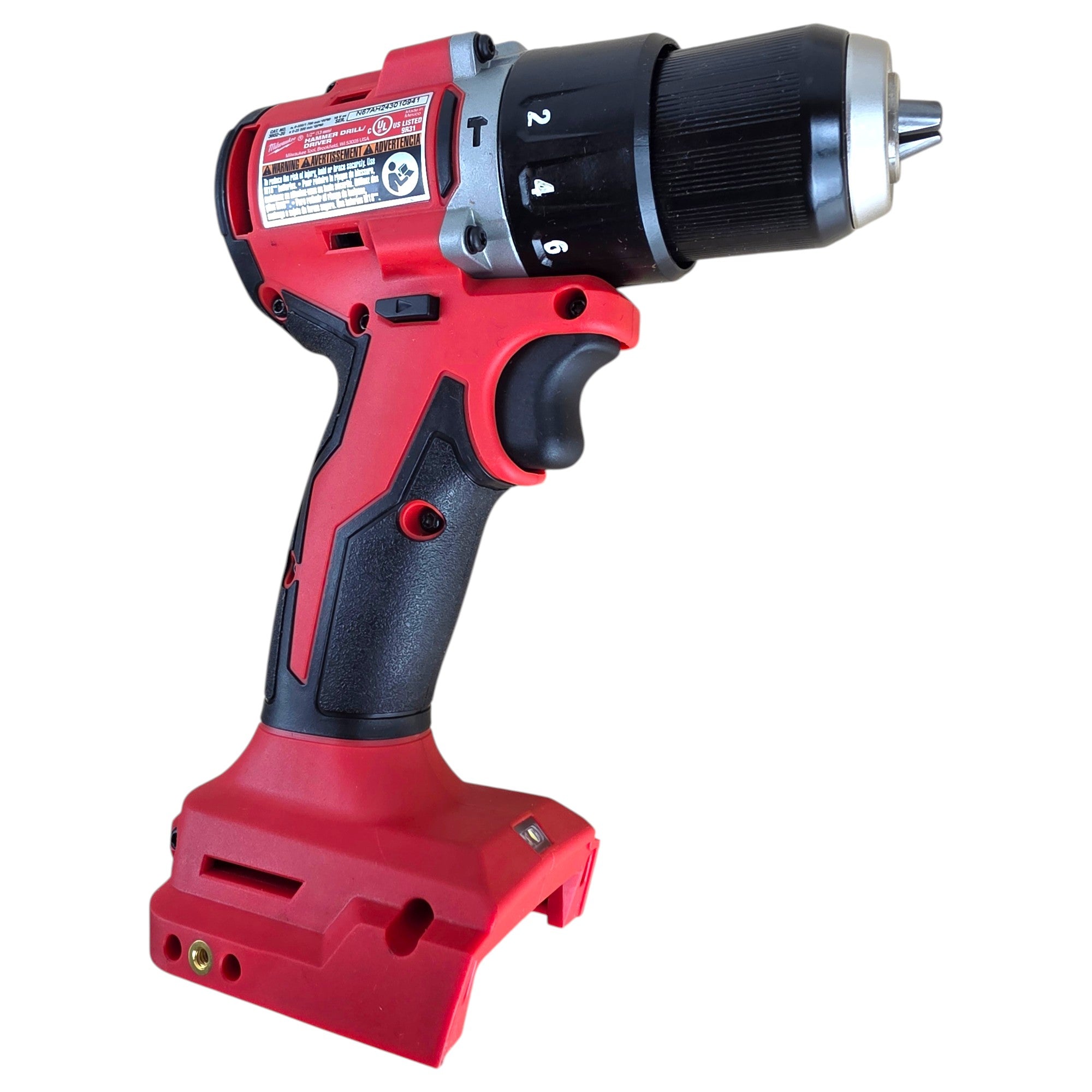 Milwaukee (3602-20) M18 18V Lithium-Ion Brushless Cordless 1/2 in. Compact Hammer Drill/Driver - genuine, brand new in secure, non-retail packaging