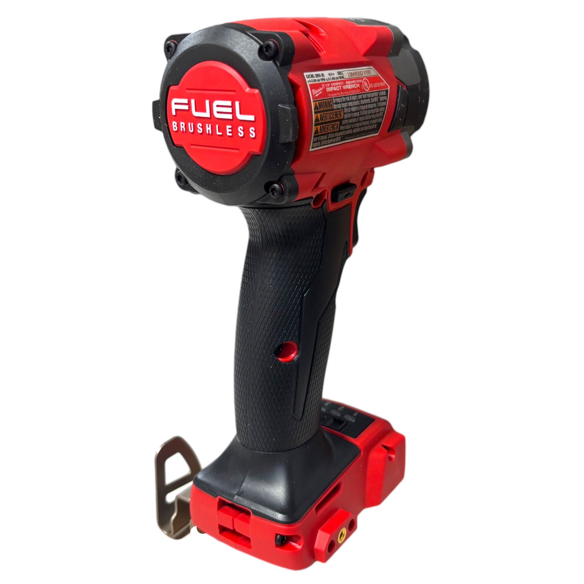 Milwaukee (2855-20) M18 FUEL GEN-3 18V Lithium-Ion Brushless Cordless 1/2 in. Compact Impact Wrench with Friction Ring (Tool-Only)