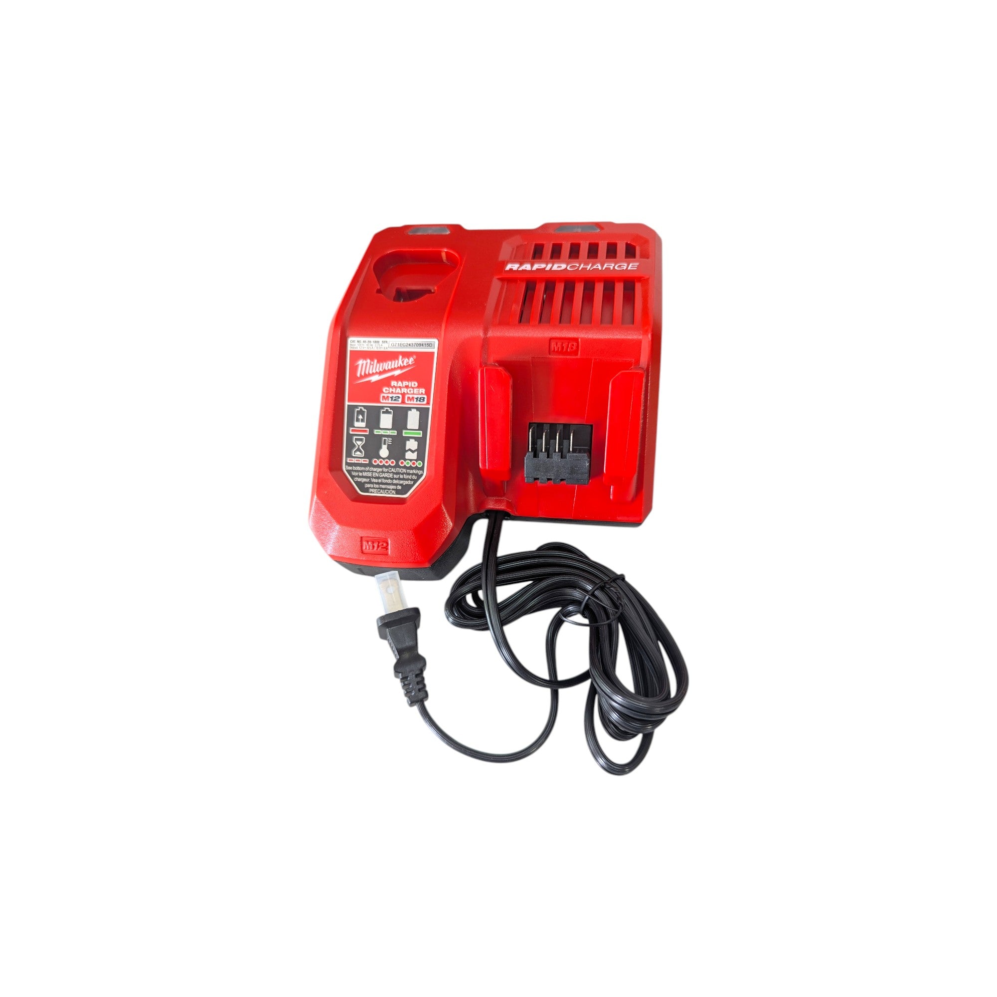 Milwaukee (48-59-1881)  M18 18-Volt Lithium-Ion REDLITHIUM FORGE Starter Kit with 8.0Ah Battery and Rapid Charger