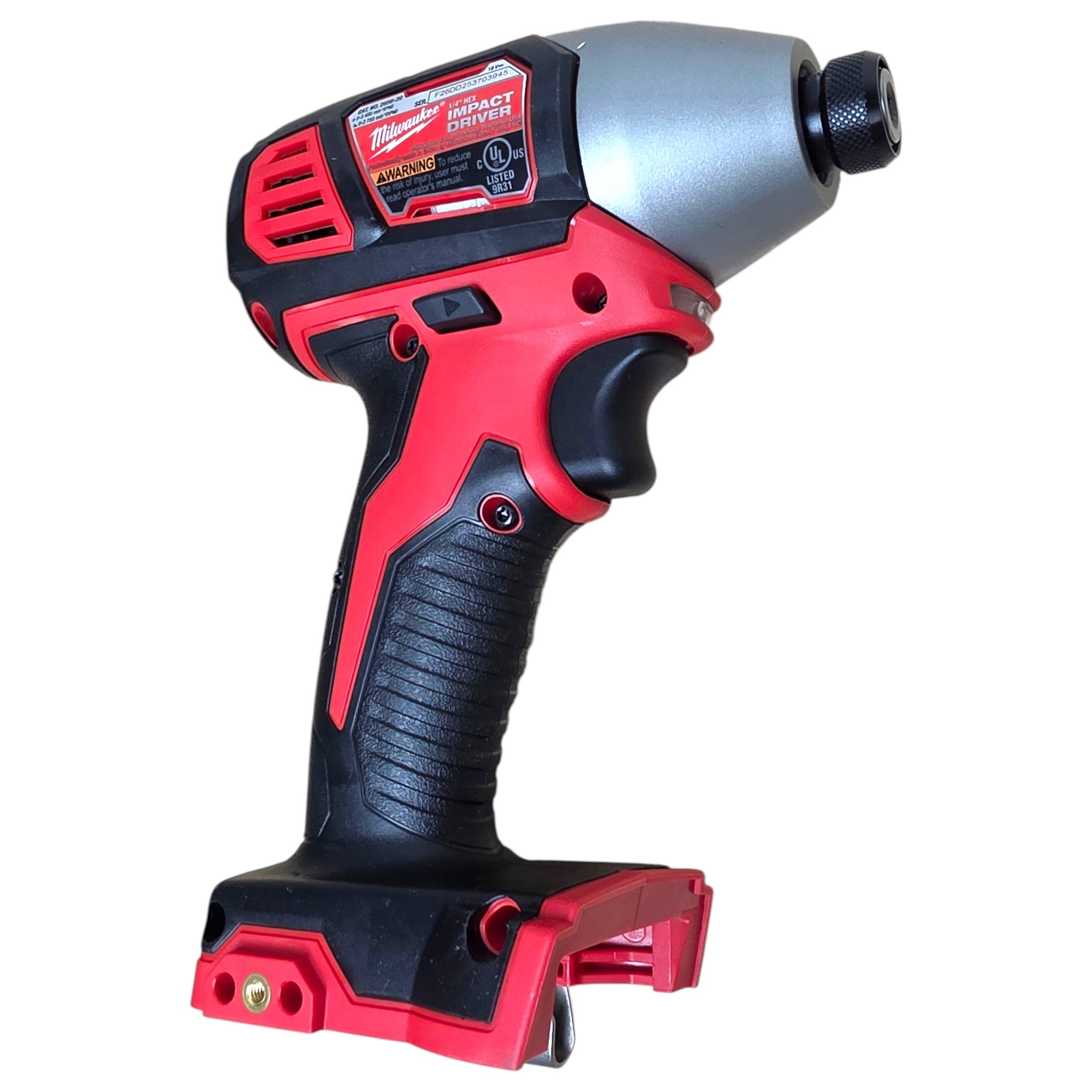 Milwaukee (2656-20) M18 18V Lithium-Ion Cordless 1/4 in. Hex Impact Driver - genuine, brand new in secure, non-retail packaging