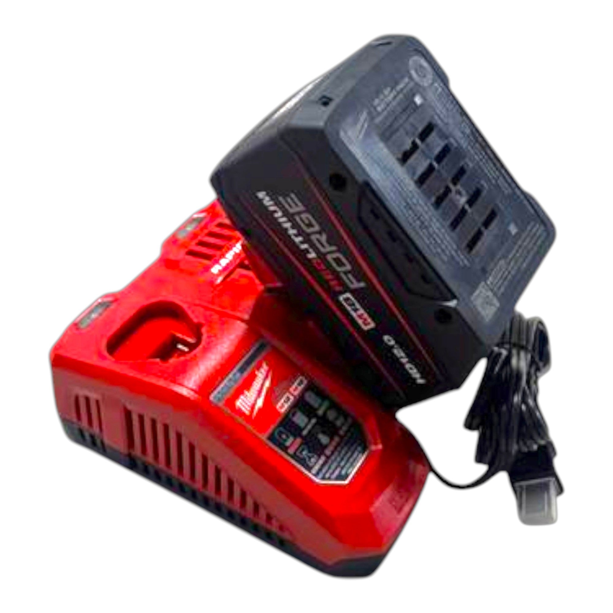 Milwaukee (48-59-1813GB)  M18 18-Volt Lithium-Ion REDLITHIUM FORGE Starter Kit with 12. 0Ah Battery and Charger