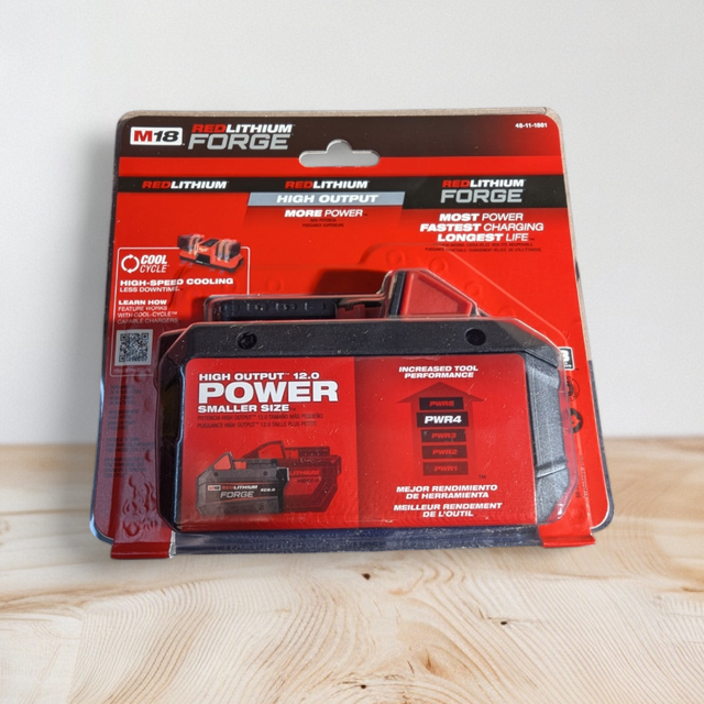 Milwaukee (48-11-1881) M18 18V Lithium-Ion REDLITHIUM FORGE XC 8.0 Ah Battery Pack