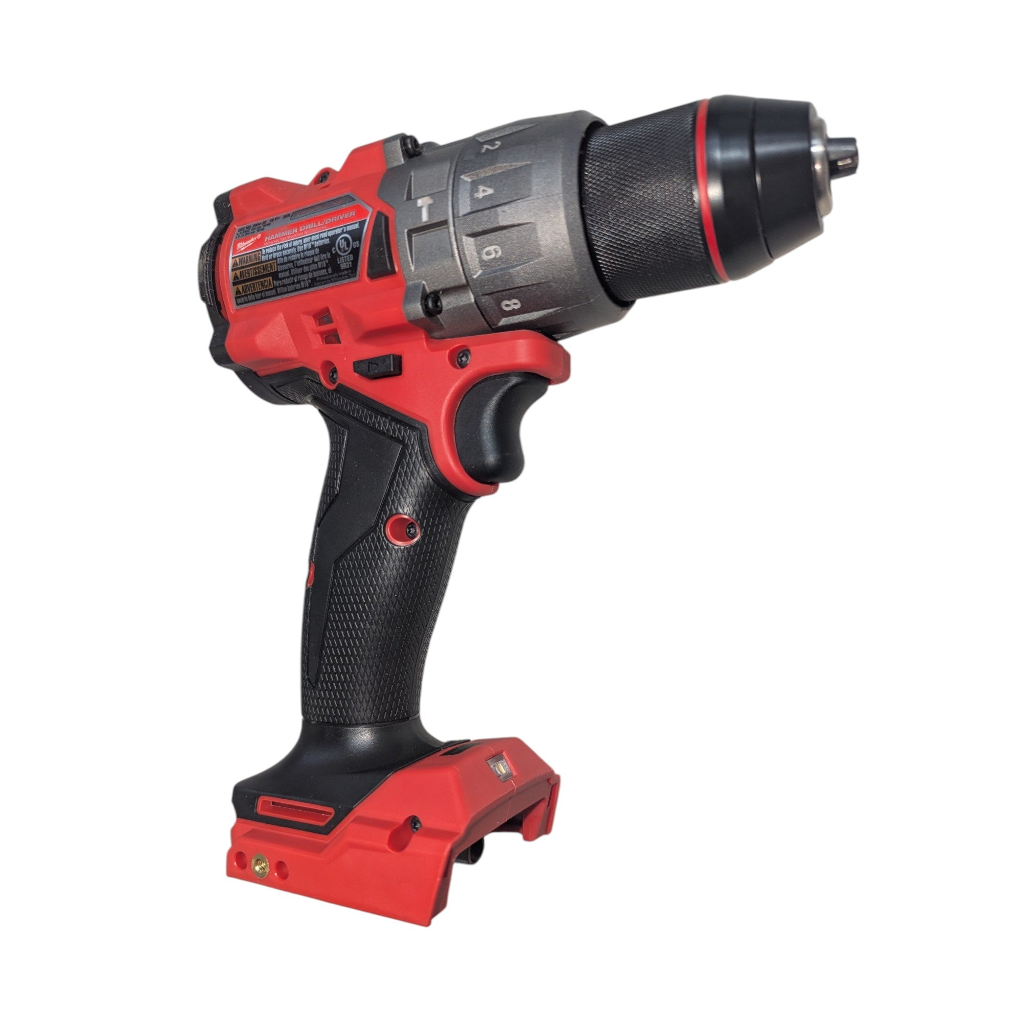 Milwaukee (2904-20) M18 FUEL 18V Lithium-Ion Brushless Cordless 1/2 in. Hammer Drill/Driver (Tool-Only)